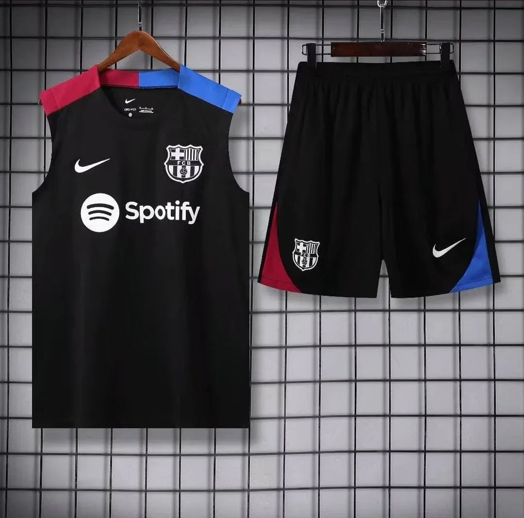 CONJUNTO SIN MANGAS BARCELONA ENTRENAMIENTO I 24/25 HOMBRE - ZonaCamisetas