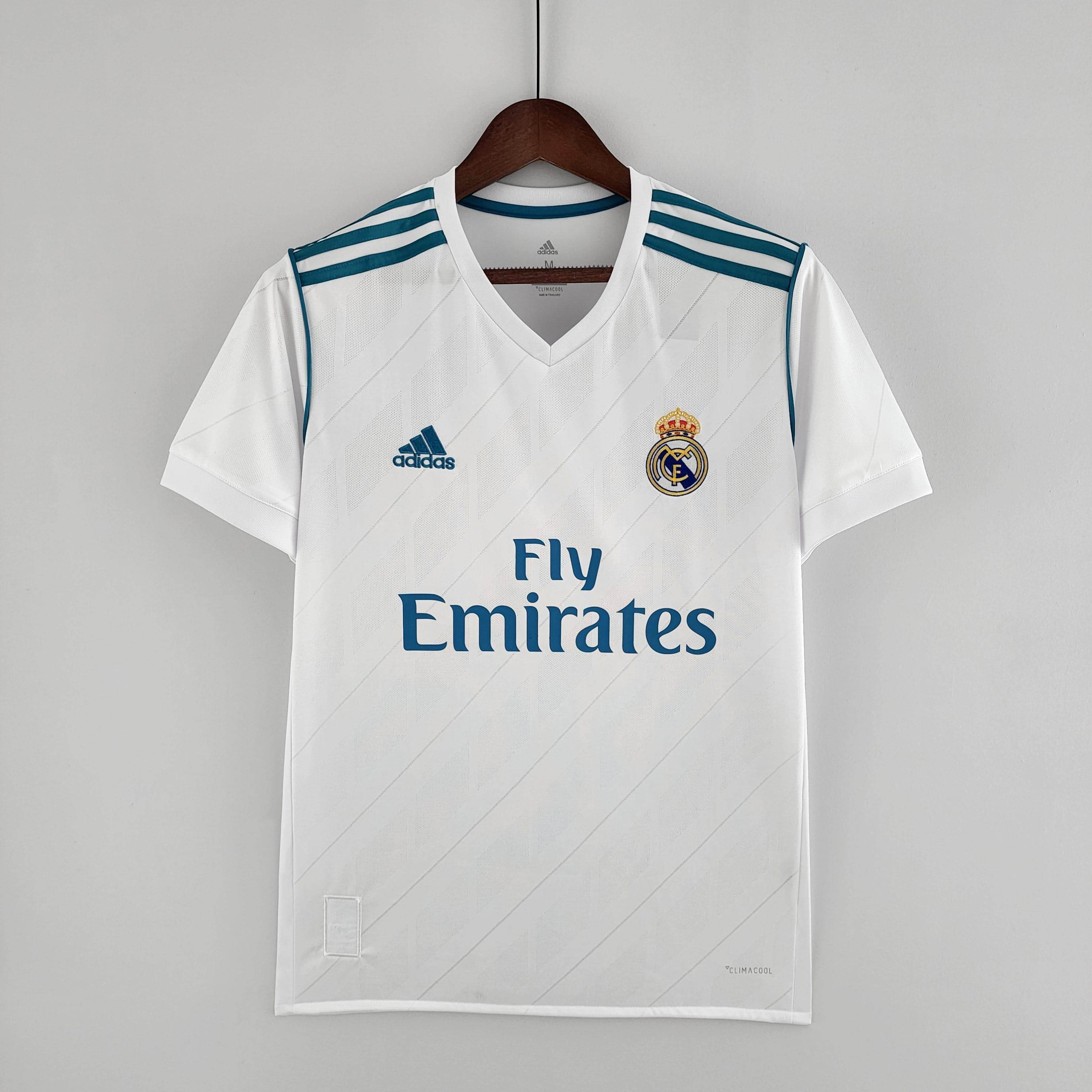 CAMISETA REAL MADRID I 17/18 HOMBRE (RETRO) - ZonaCamisetas