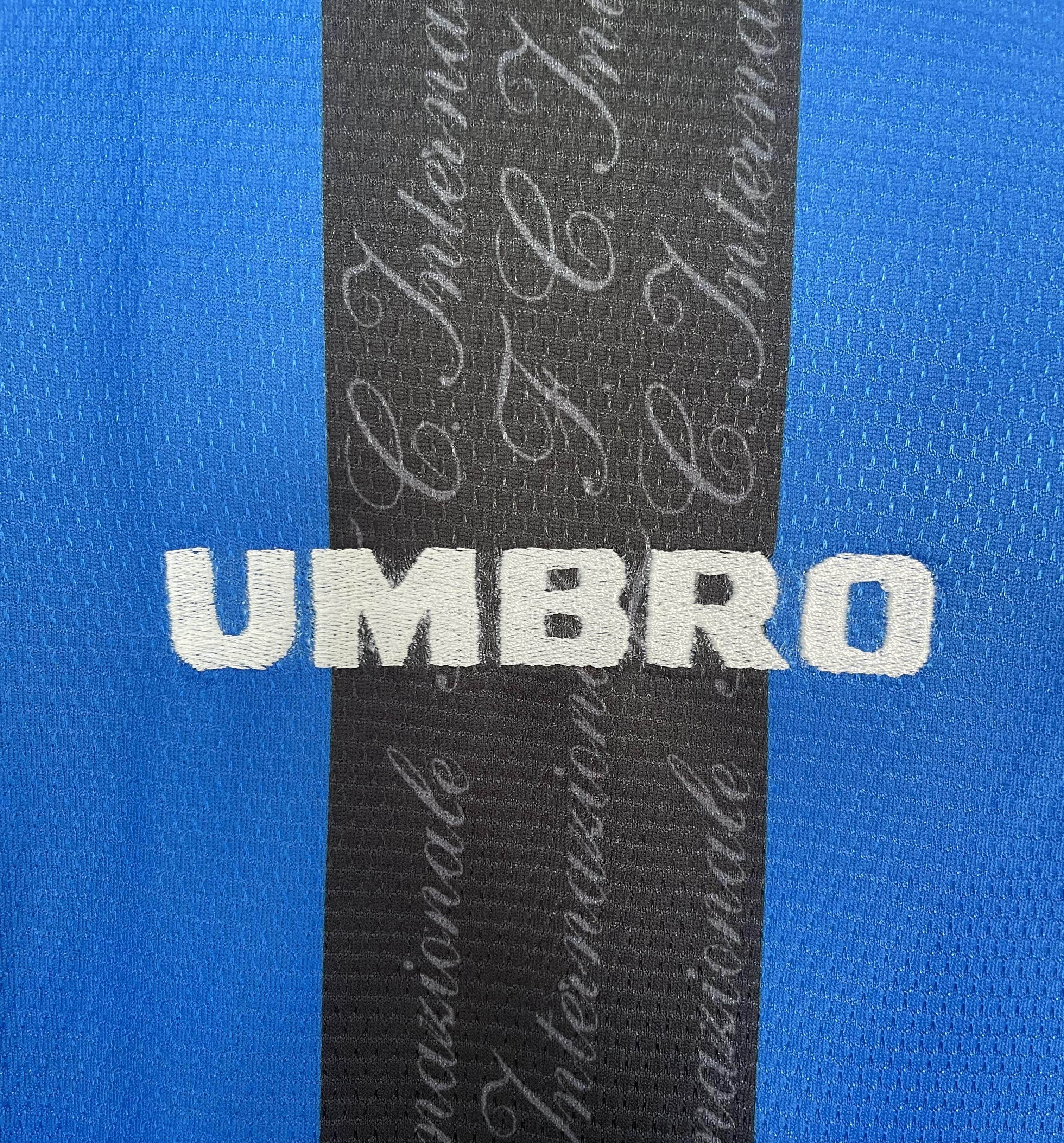 CAMISETA INTER DE MILAN I 97/98 HOMBRE MANGA LARGA (RETRO) - ZonaCamisetas