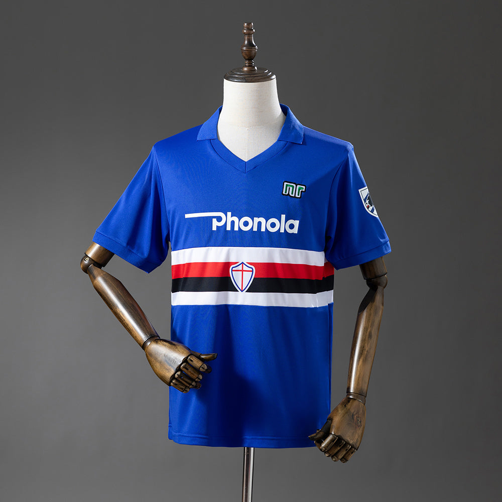 CAMISETA SAMPDORIA 84/88 HOMBRE (RETRO)