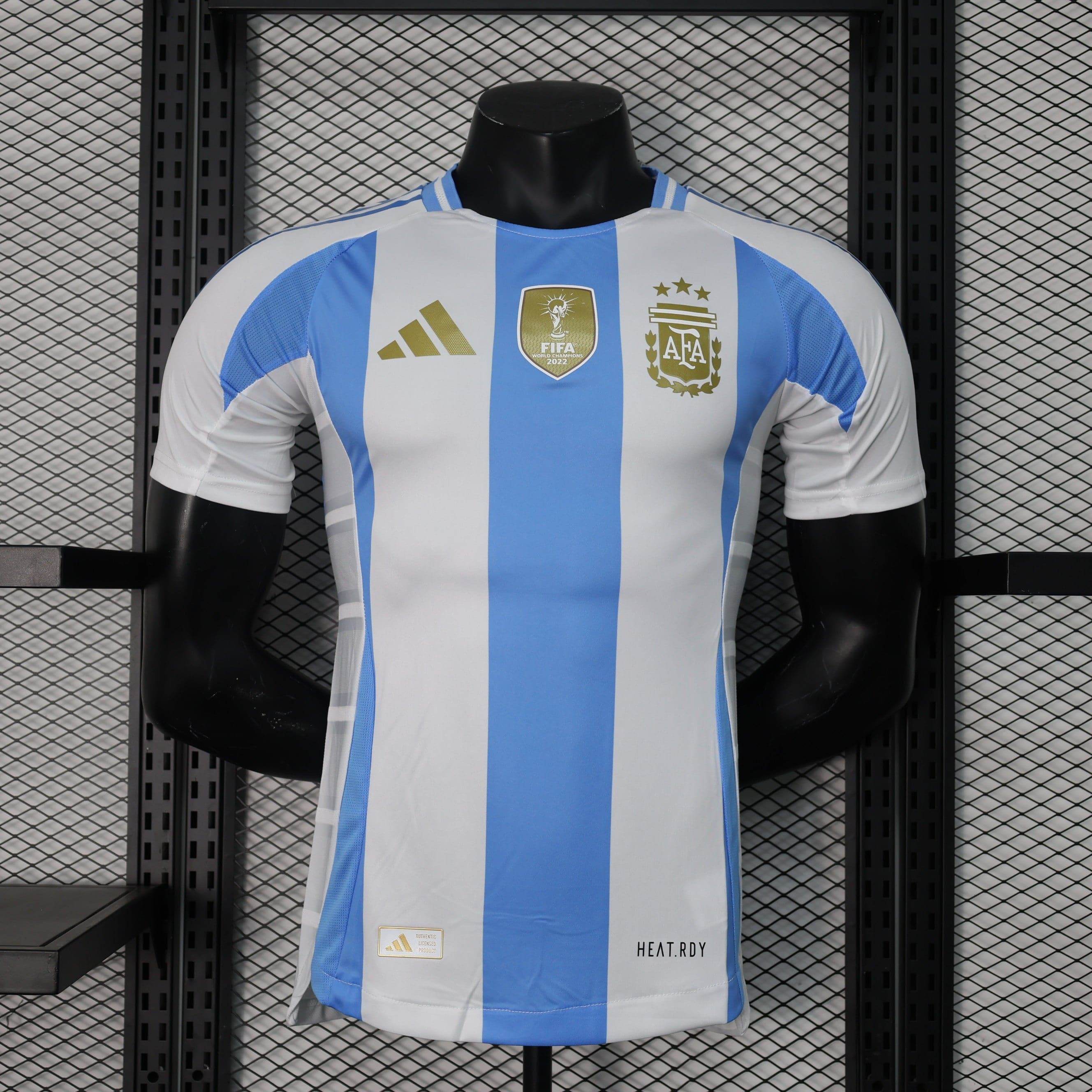 CAMISETA ARGENTINA I COPA AMÉRICA 2024 HOMBRE (VERSIÓN JUGADOR) - ZonaCamisetas