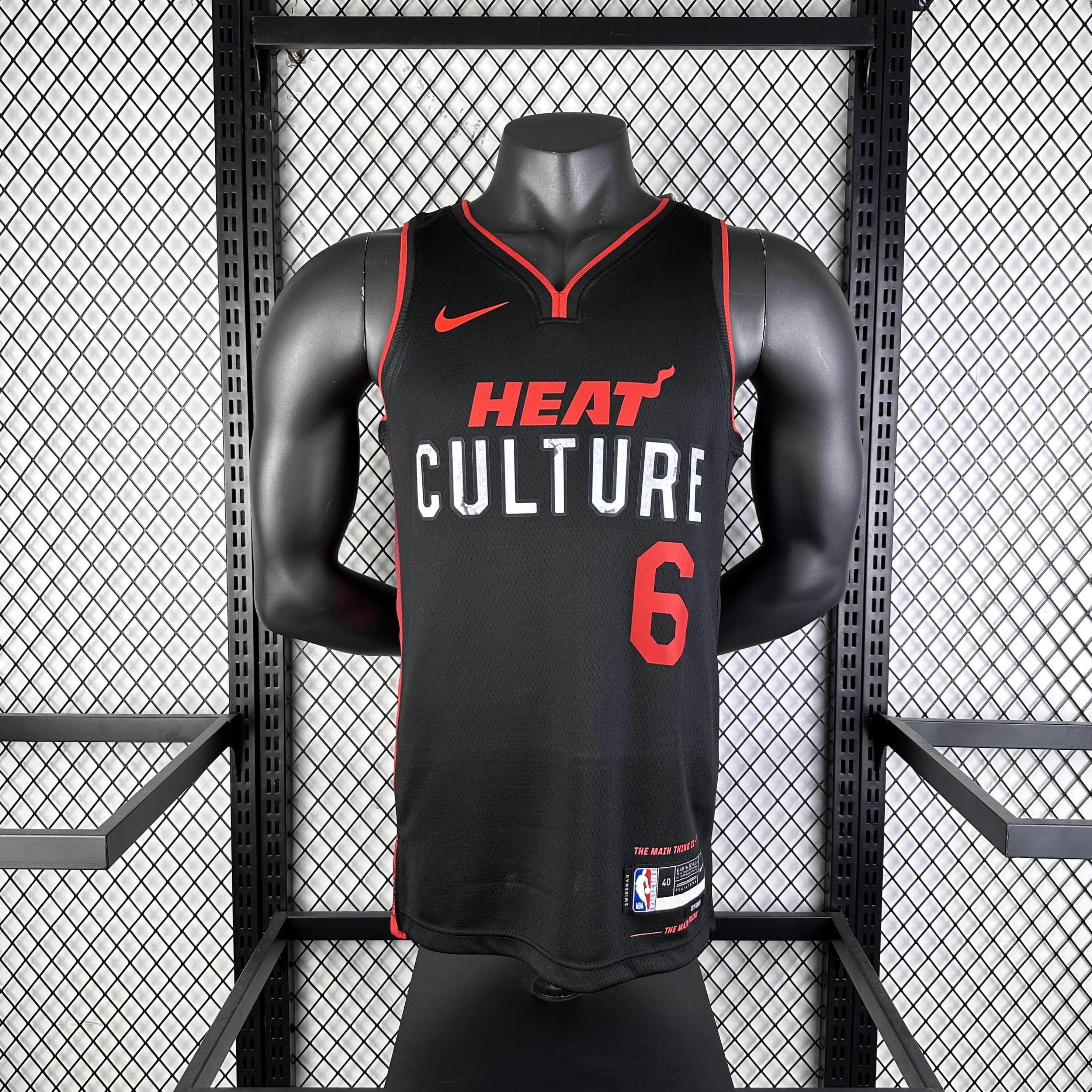 CAMISETA HEAT SEASON 24 HOMBRE EDICIÓN JAMES (NBA) - ZonaCamisetas