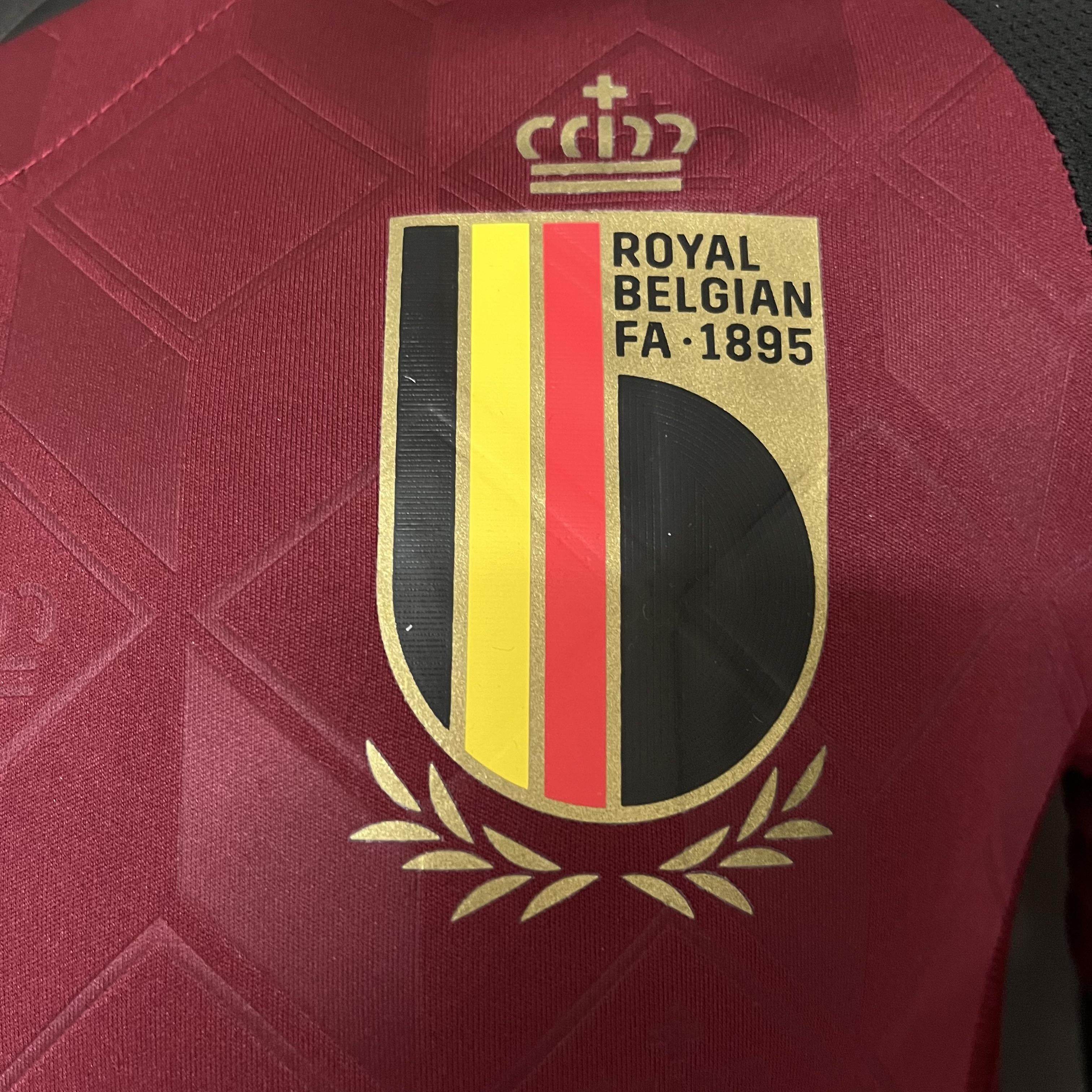 CAMISETA BELGICA I EURO 2024 HOMBRE (VERSION JUGADOR) - ZonaCamisetas