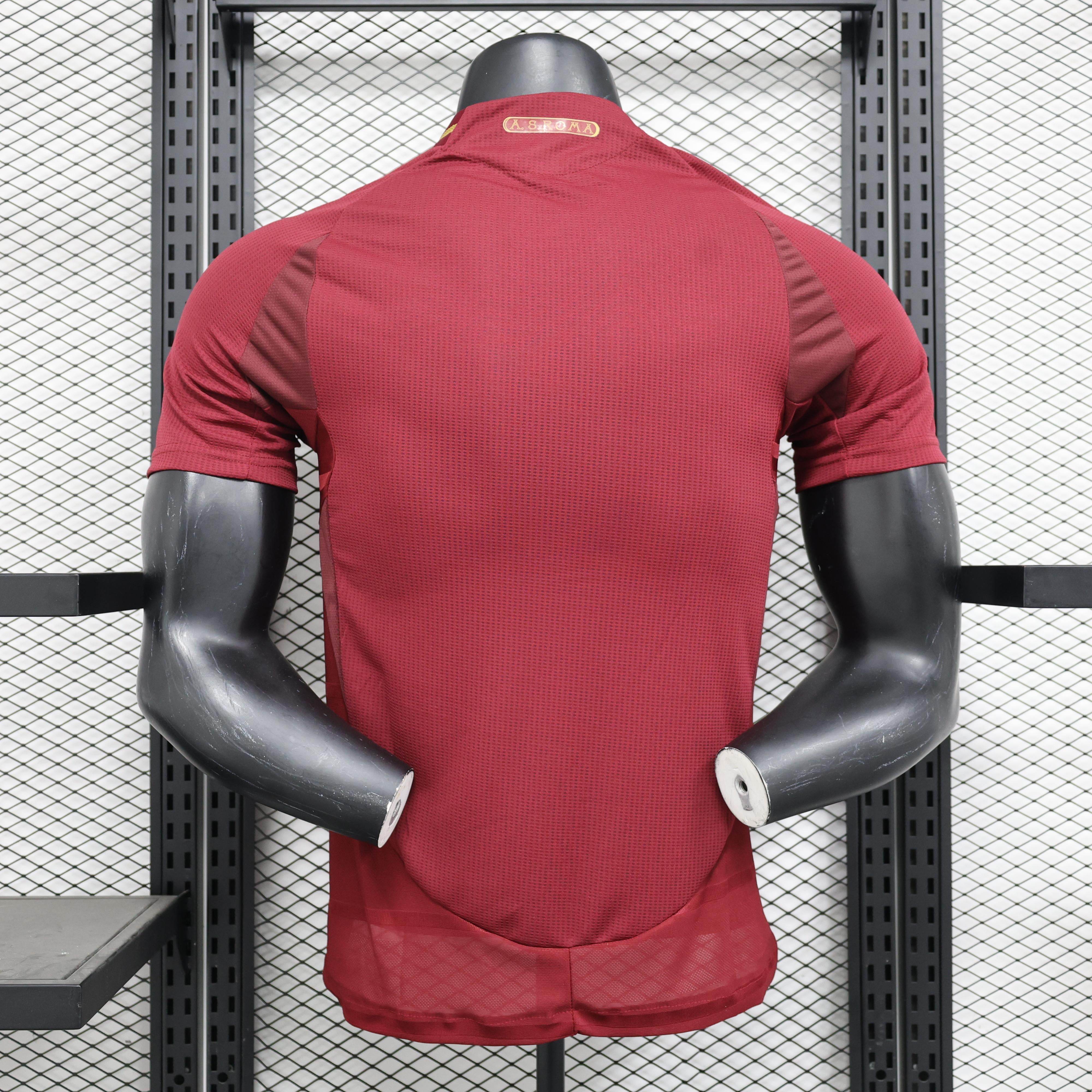 CAMISETA ROMA l 24/25 HOMBRE (VERSIÓN JUGADOR) - ZonaCamisetas