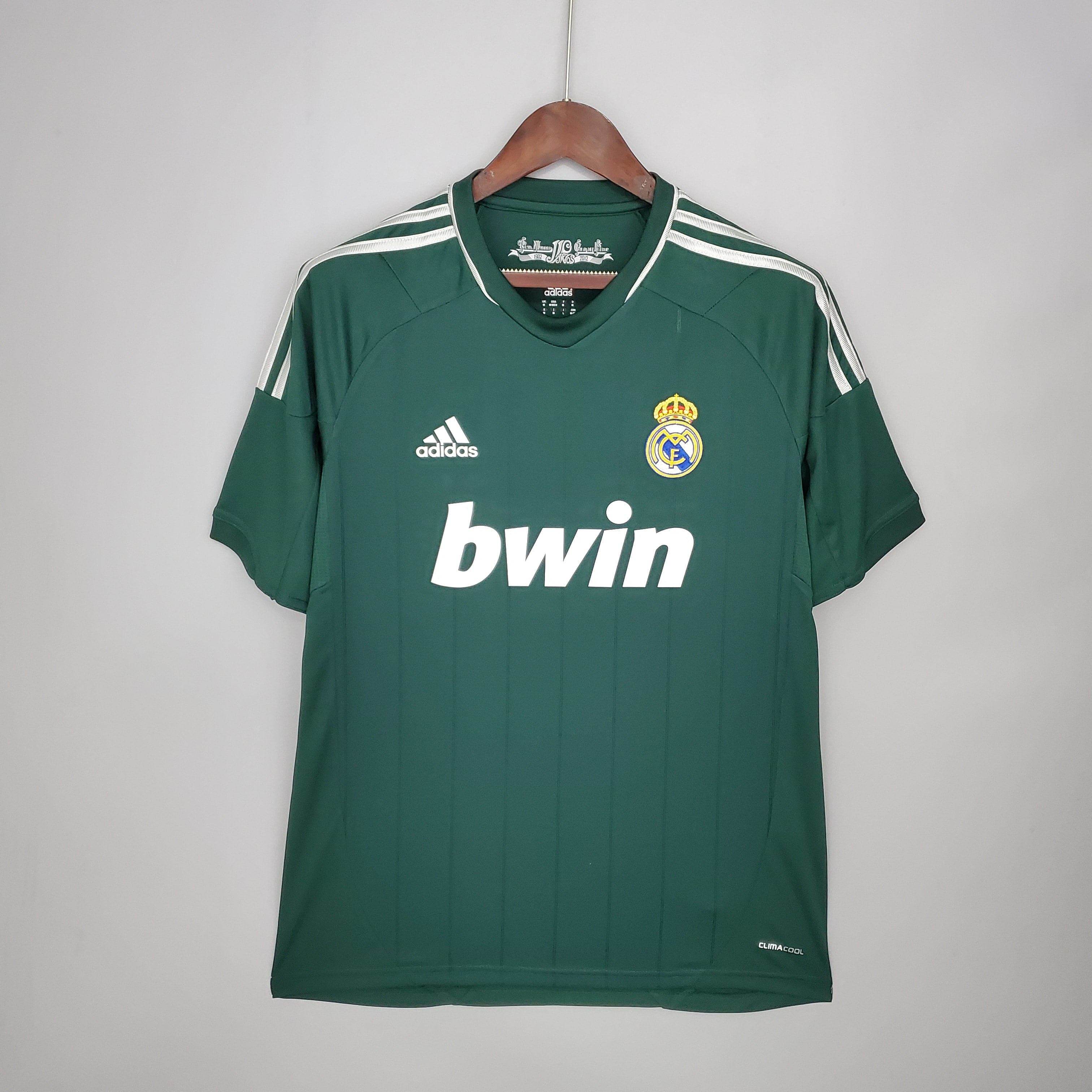 CAMISETA REAL MADRID III 12/13 HOMBRE (RETRO) - ZonaCamisetas