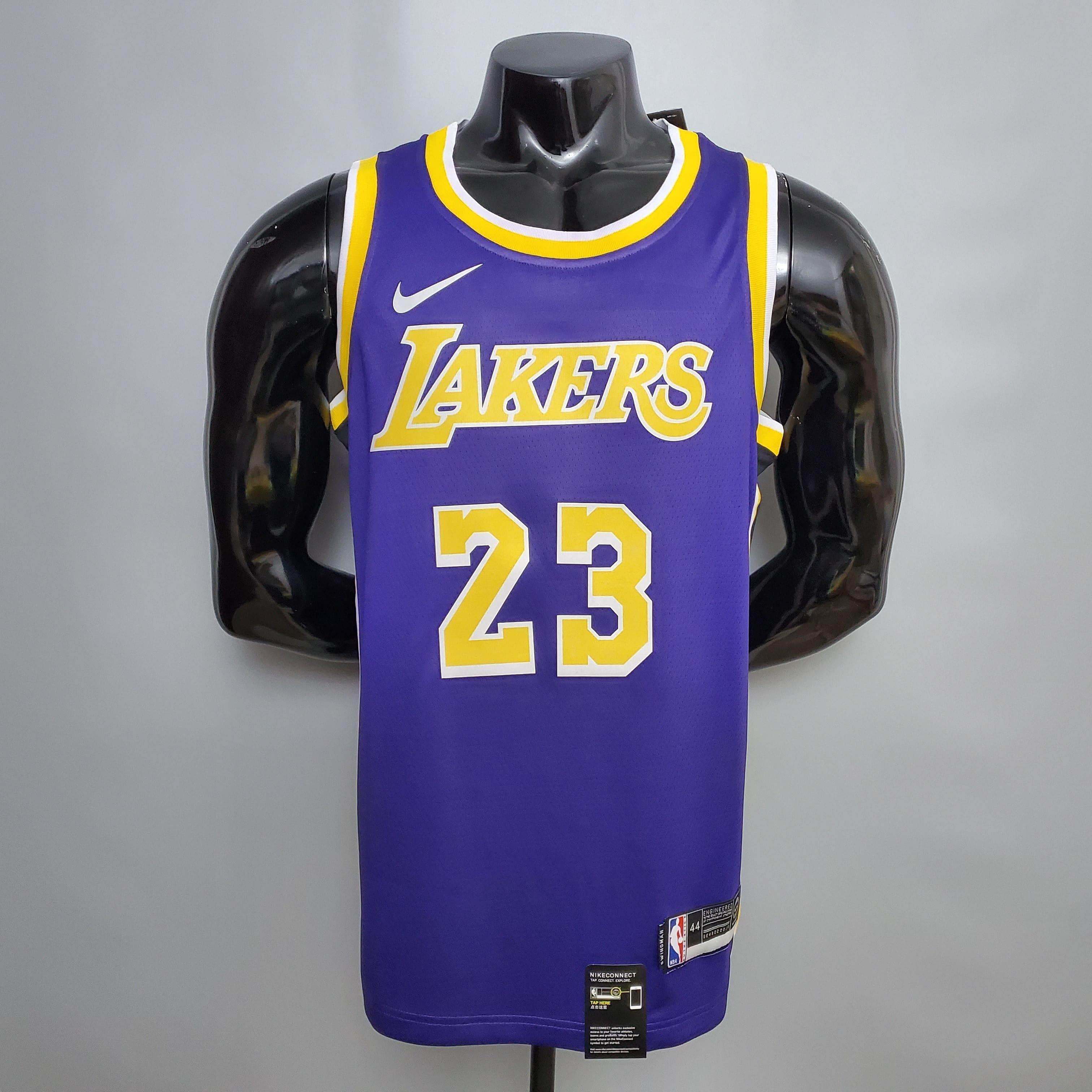 CAMISETA LAKERS SEASON 23 HOMBRE EDICION JAMES (NBA) - ZonaCamisetas