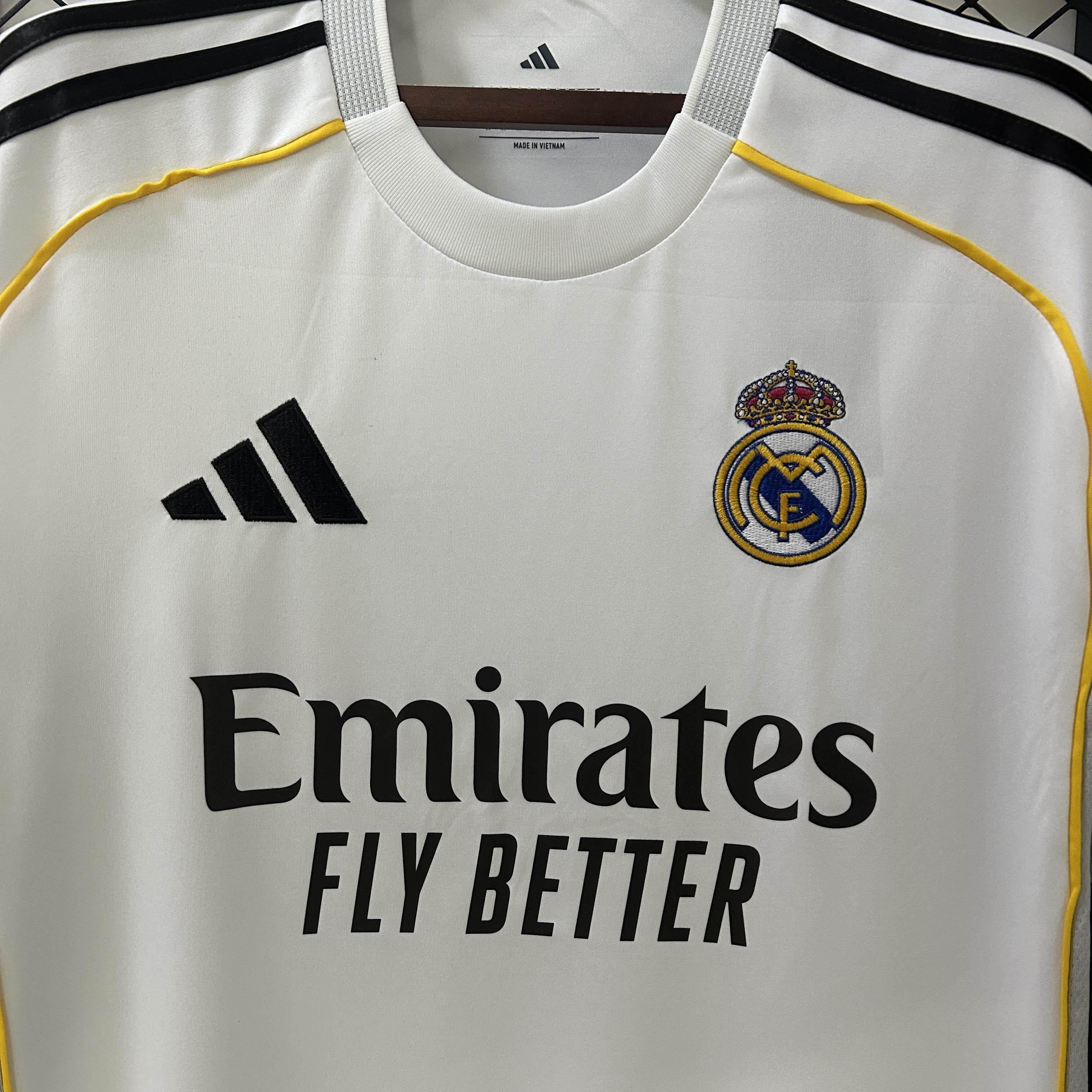 CAMISETA REAL MADRID I 25/26 HOMBRE (VERSIÓN FAN) - ZonaCamisetas