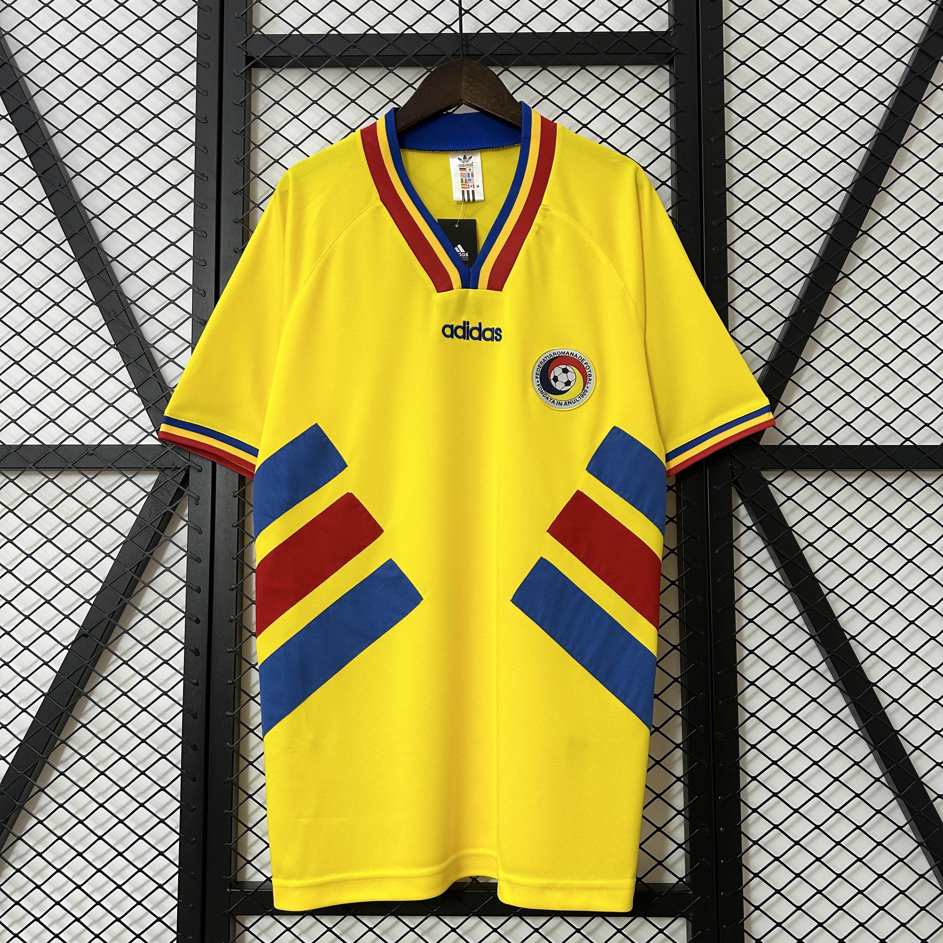 CAMISETA RUMANIA I 1994 HOMBRE (RETRO) - ZonaCamisetas