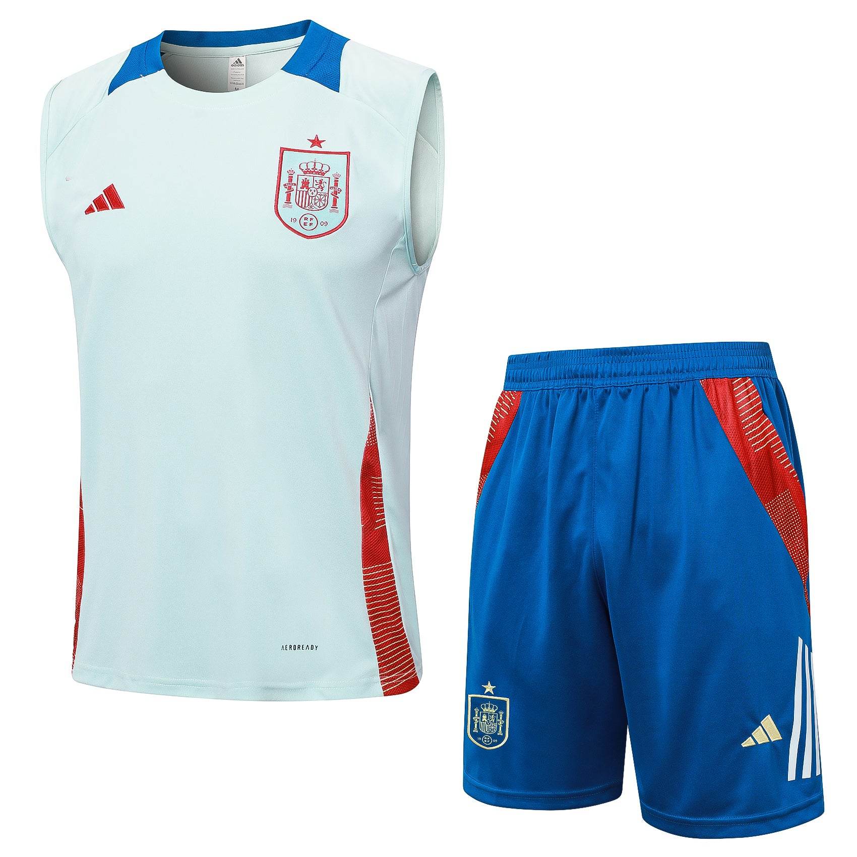 CONJUNTO SIN MANGAS ESPAÑA ENTRENAMIENTO I 24/25 HOMBRE - ZonaCamisetas