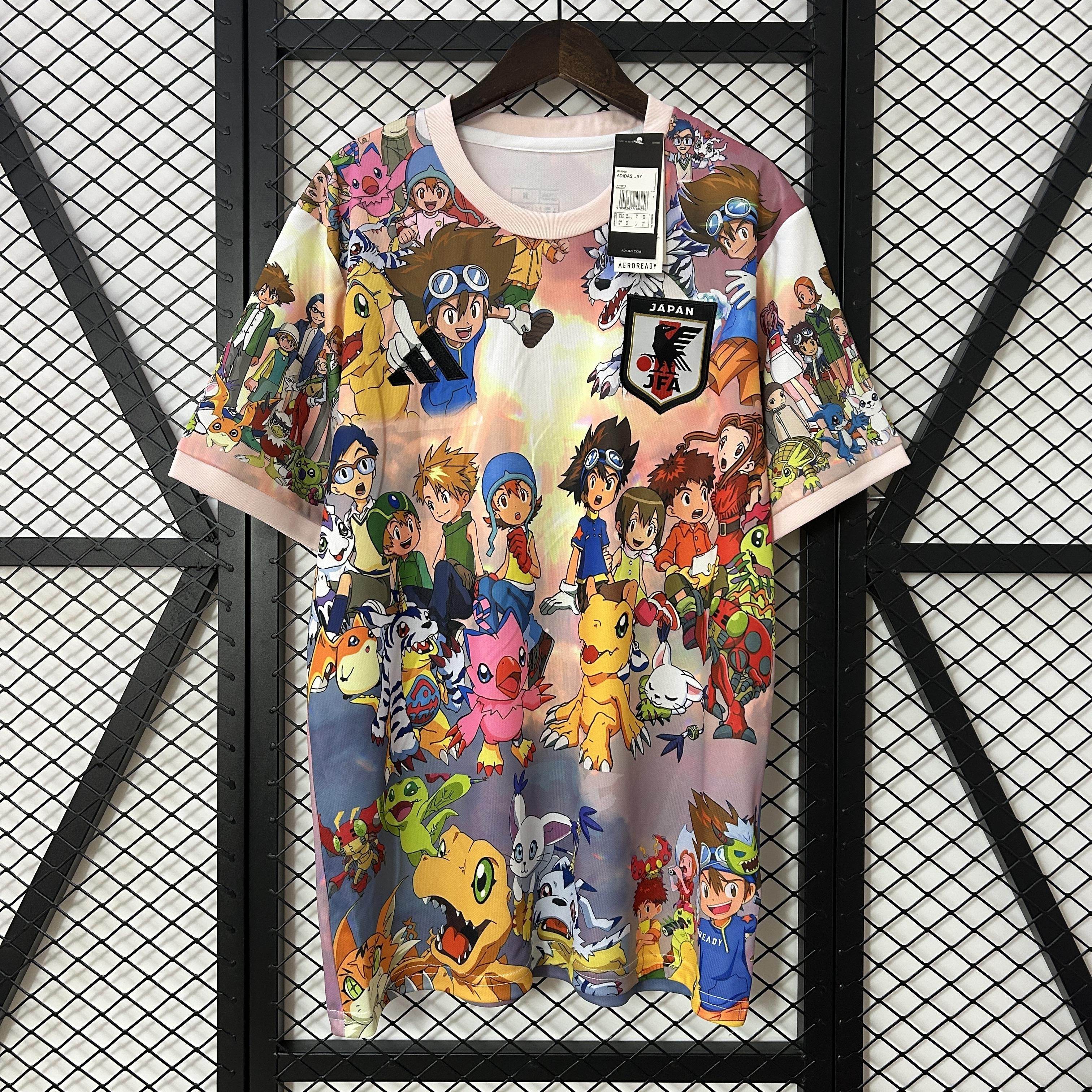 CAMISETA JAPÓN DIGIMON I 2024 HOMBRE (VERSIÓN FAN) - ZonaCamisetas