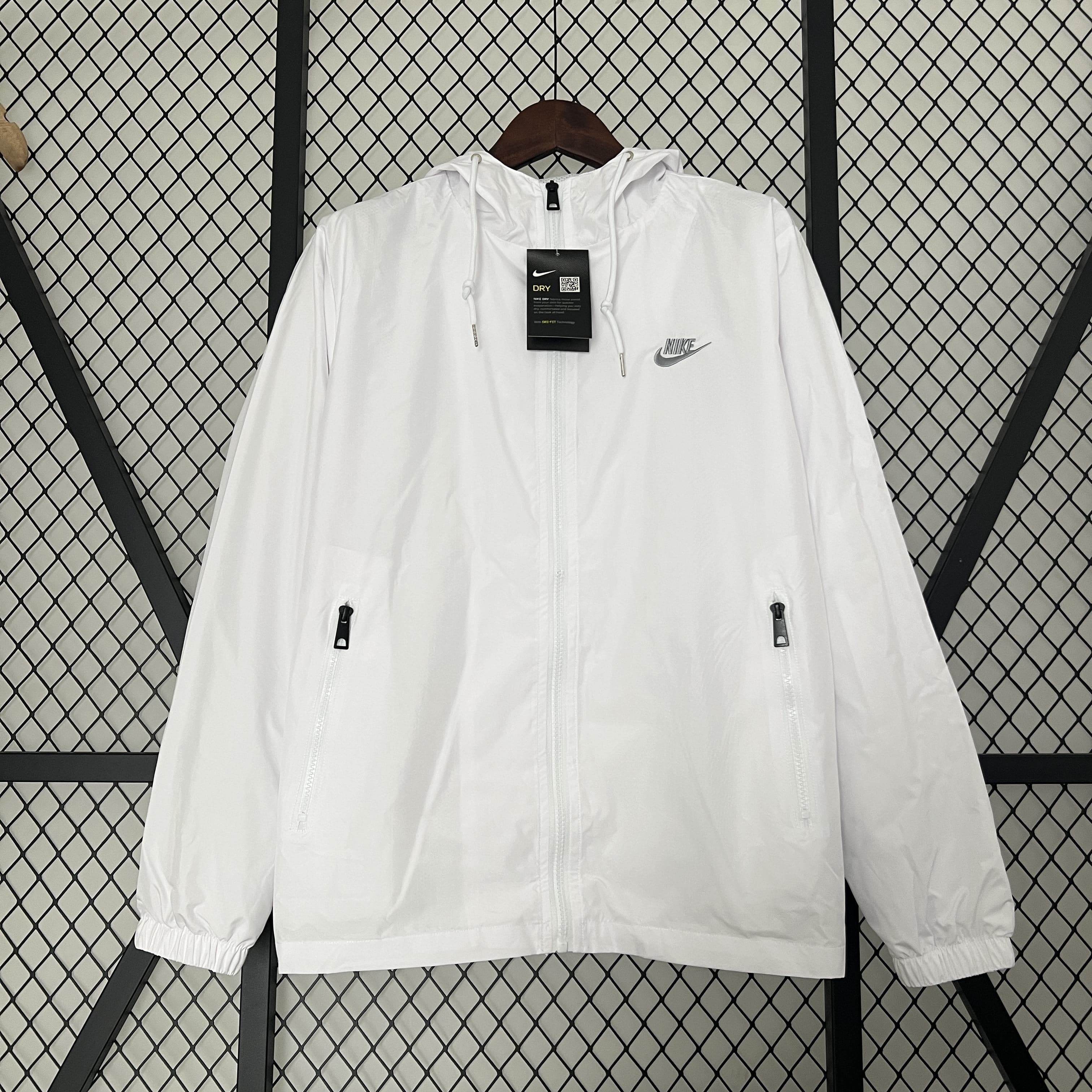 CORTAVIENTO NIKE WHITE 2024 - ZonaCamisetas