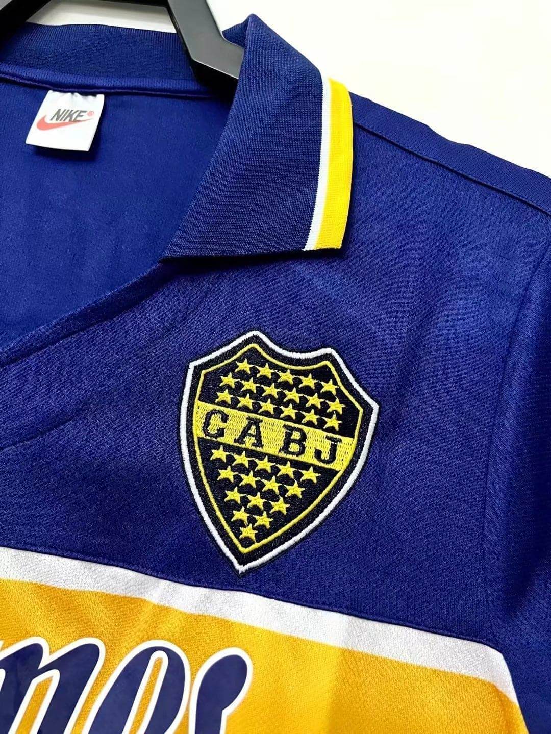 CAMISETA BOCA JUNIORS 96/97 HOMBRE (RETRO) - ZonaCamisetas
