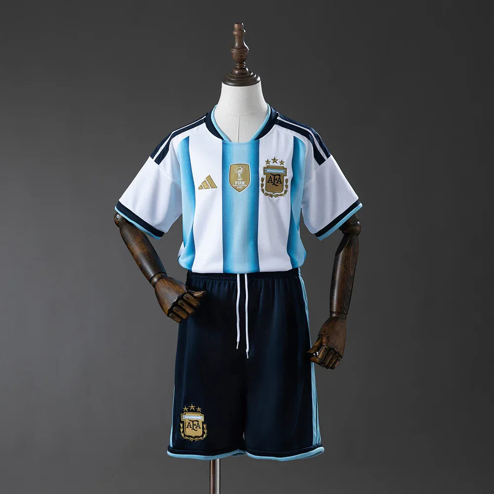 CAMISETA ARGENTINA I 2026 CONJUNTO INFANTIL - ZonaCamisetas