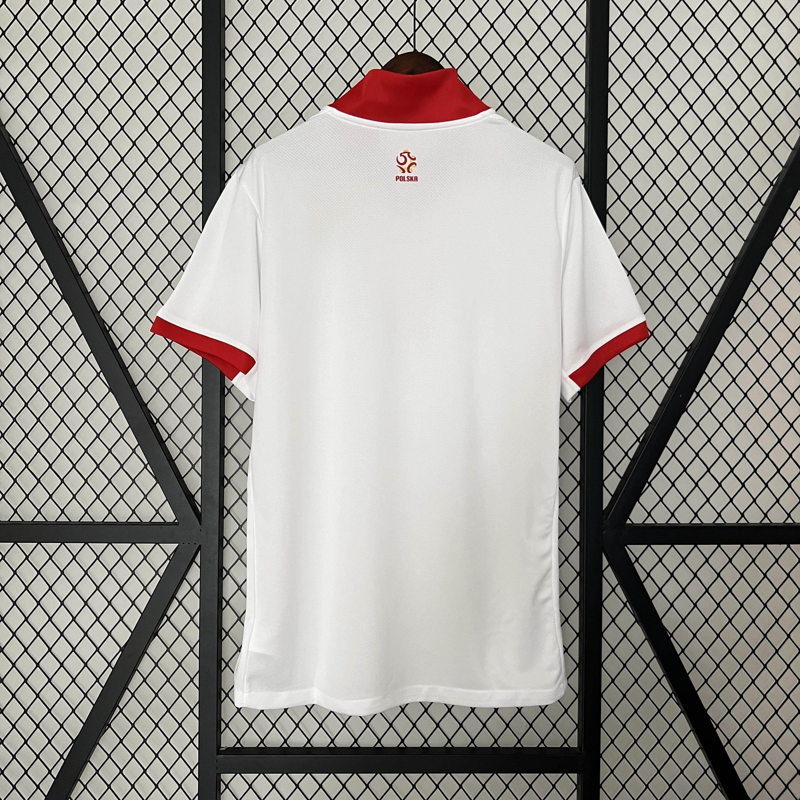 CAMISETA POLONIA I 24 HOMBRE (VERSIÓN FAN) - ZonaCamisetas