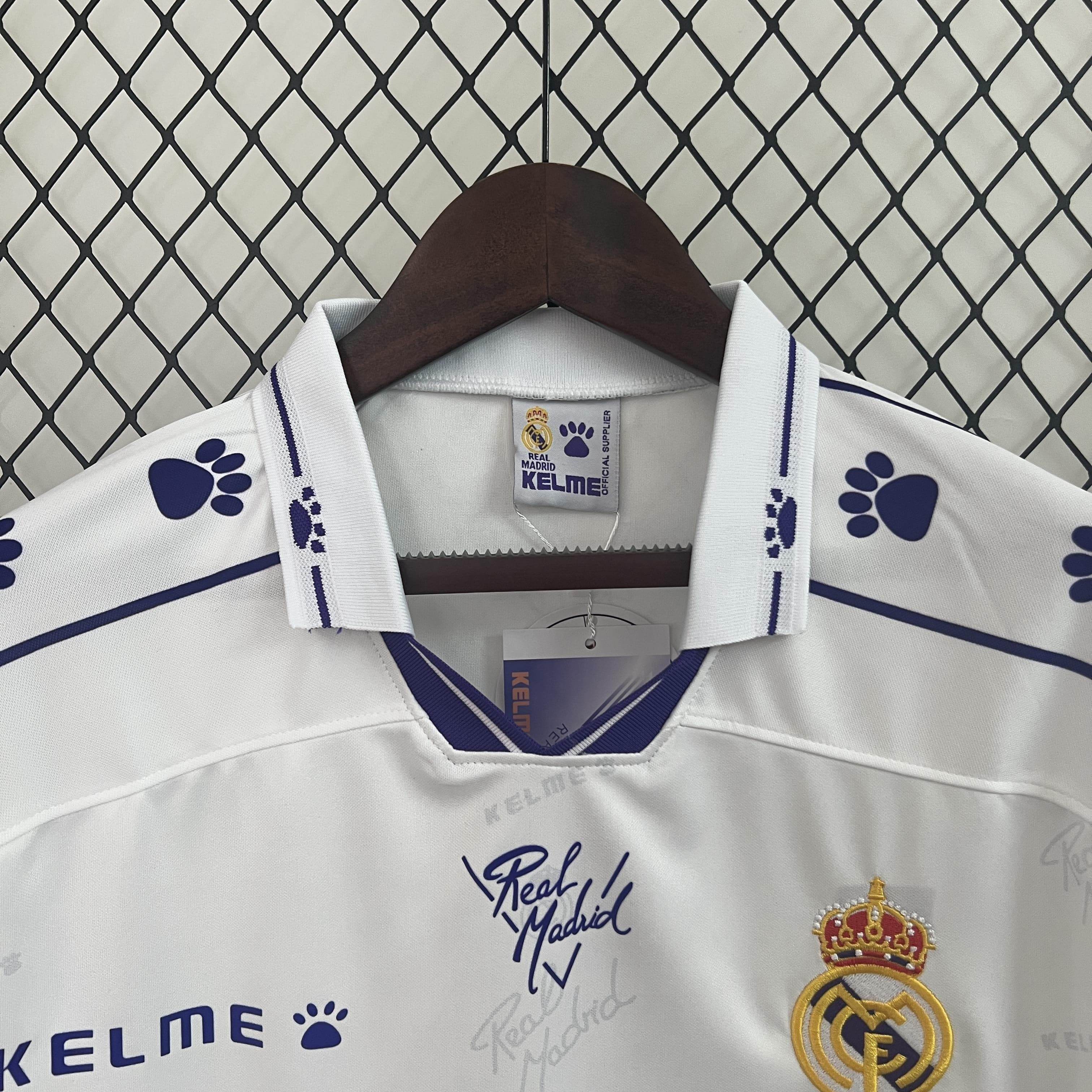 CAMISETA REAL MADRID l 94/96 MANGA LARGA HOMBRE (RETRO) - ZonaCamisetas
