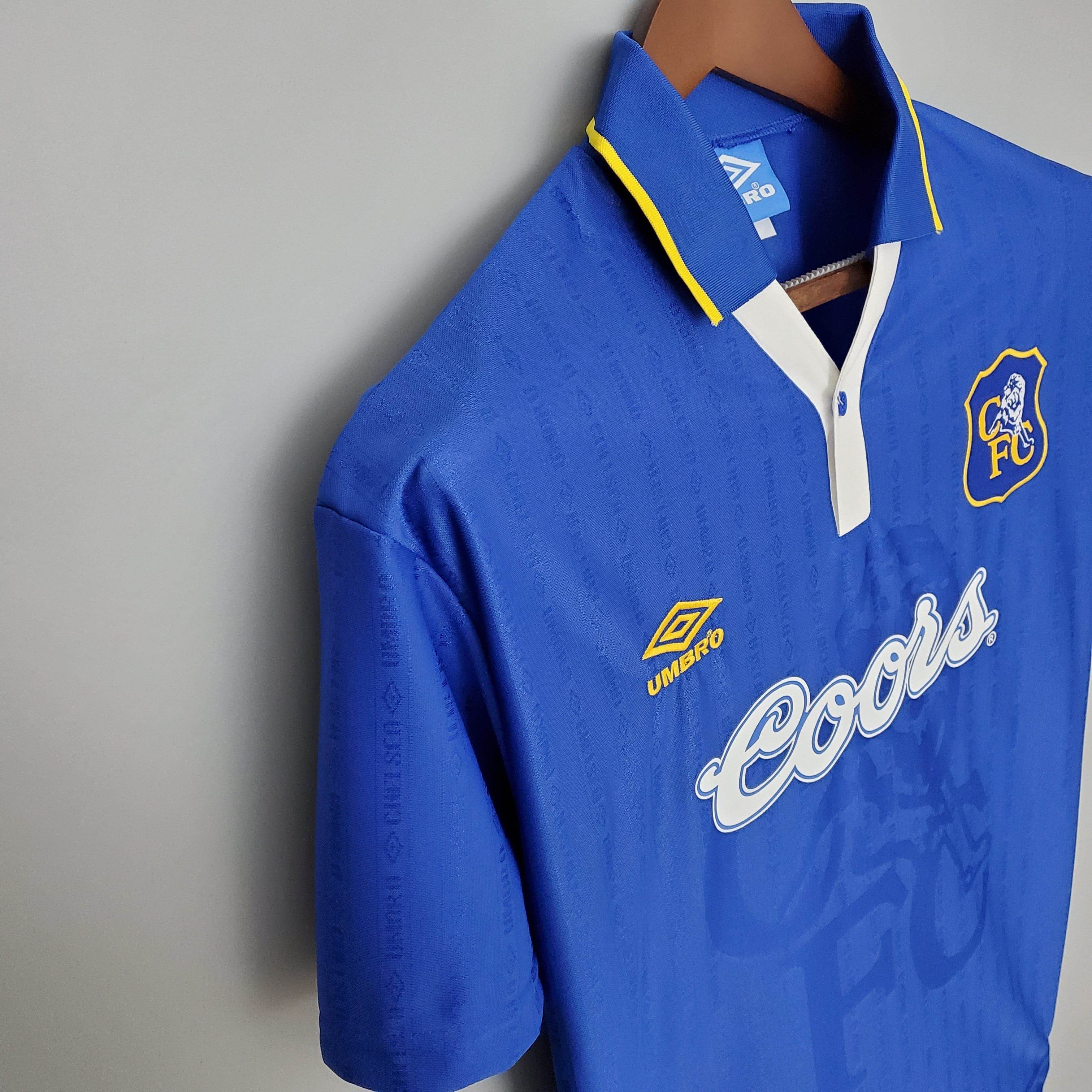 CAMISETA CHELSEA I 95/97 HOMBRE (RETRO) - ZonaCamisetas