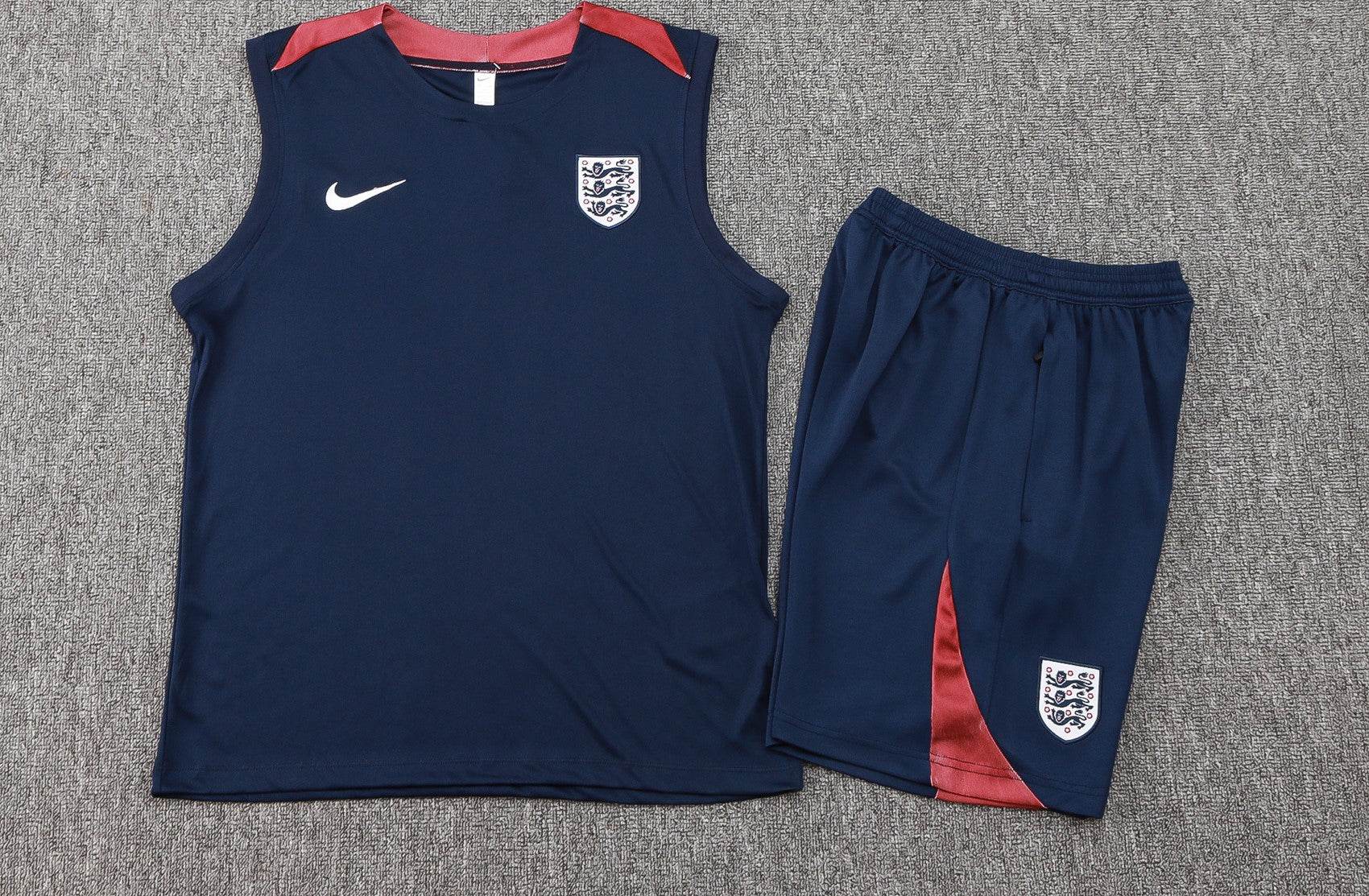 CONJUNTO SIN MANGAS INGLATERRA ENTRENAMIENTO ll 24/25 HOMBRE - ZonaCamisetas