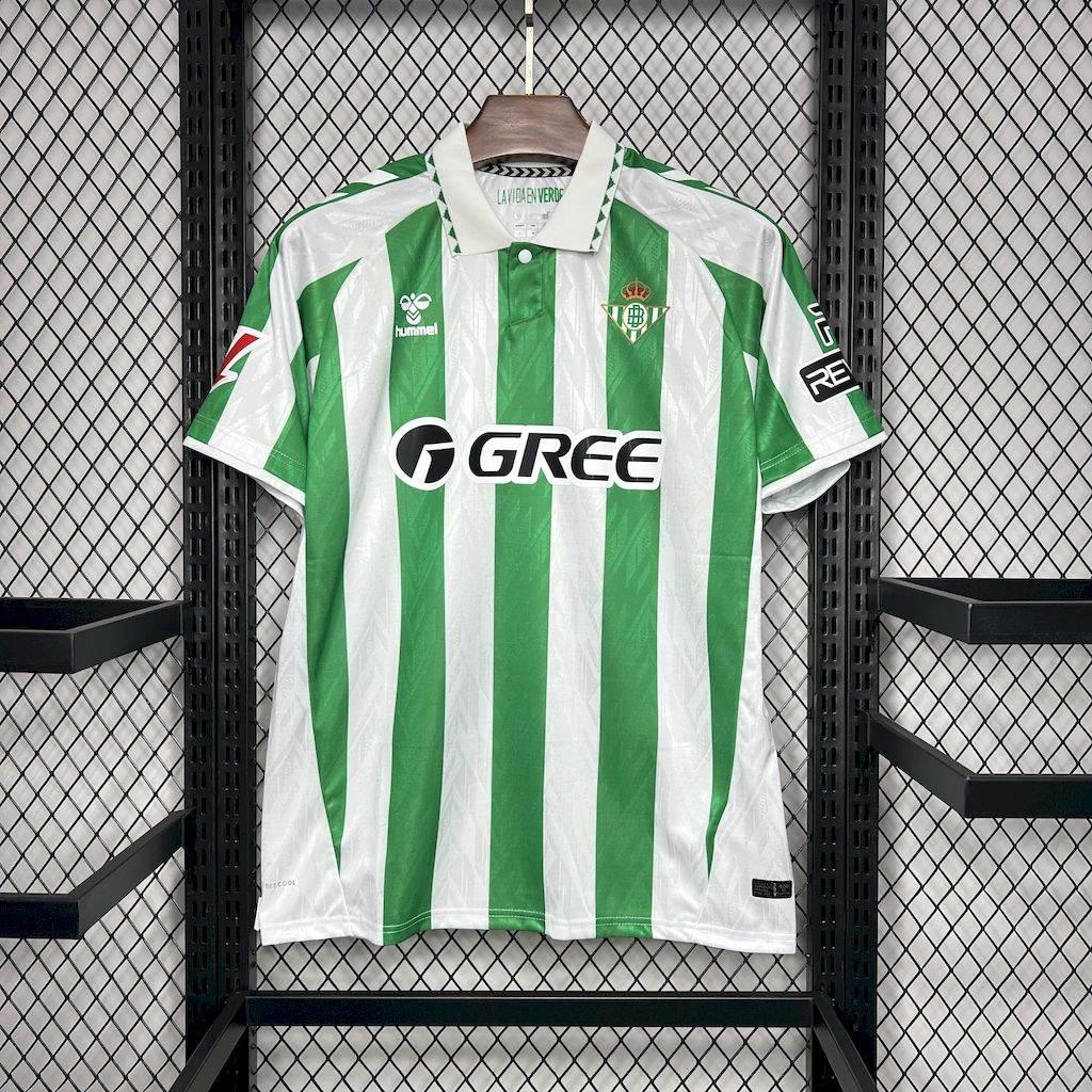 CAMISETA REAL BETIS I 24/25 HOMBRE (VERSIÓN FAN) - ZonaCamisetas