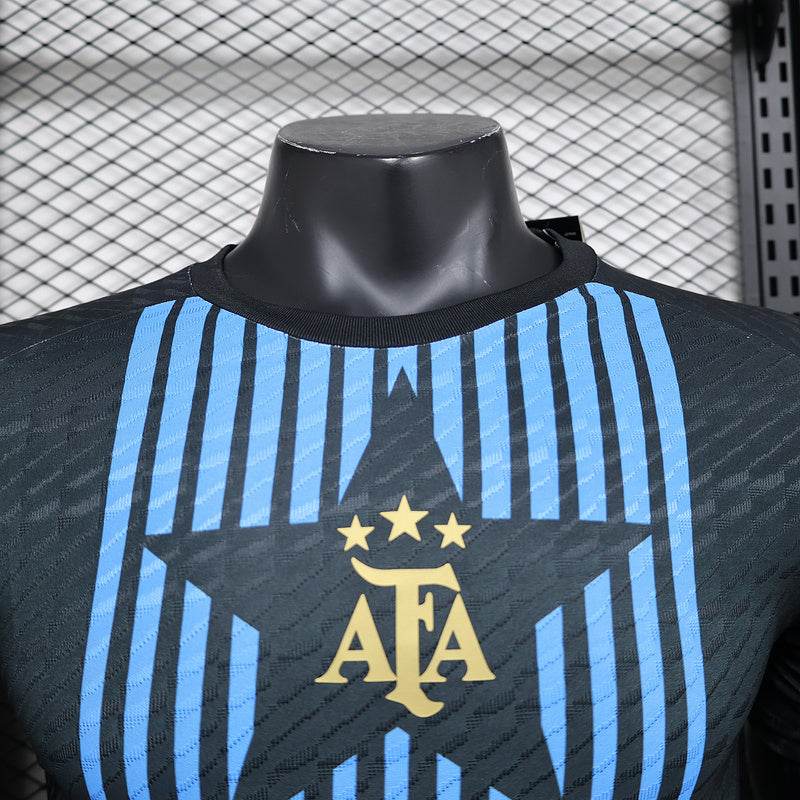 CAMISETA ARGENTINA PREMATCH 2024 HOMBRE (VERSIÓN JUGADOR) - ZonaCamisetas