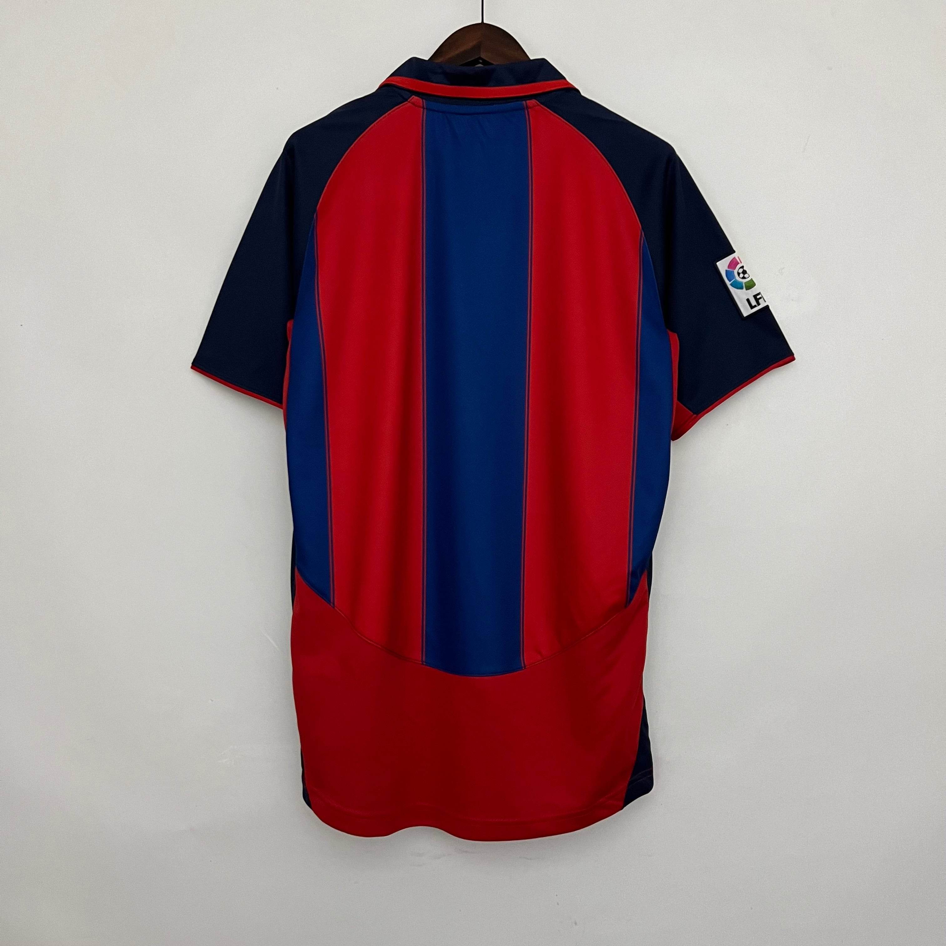 CAMISETA BARCELONA I 03/04 HOMBRE (RETRO) - ZonaCamisetas