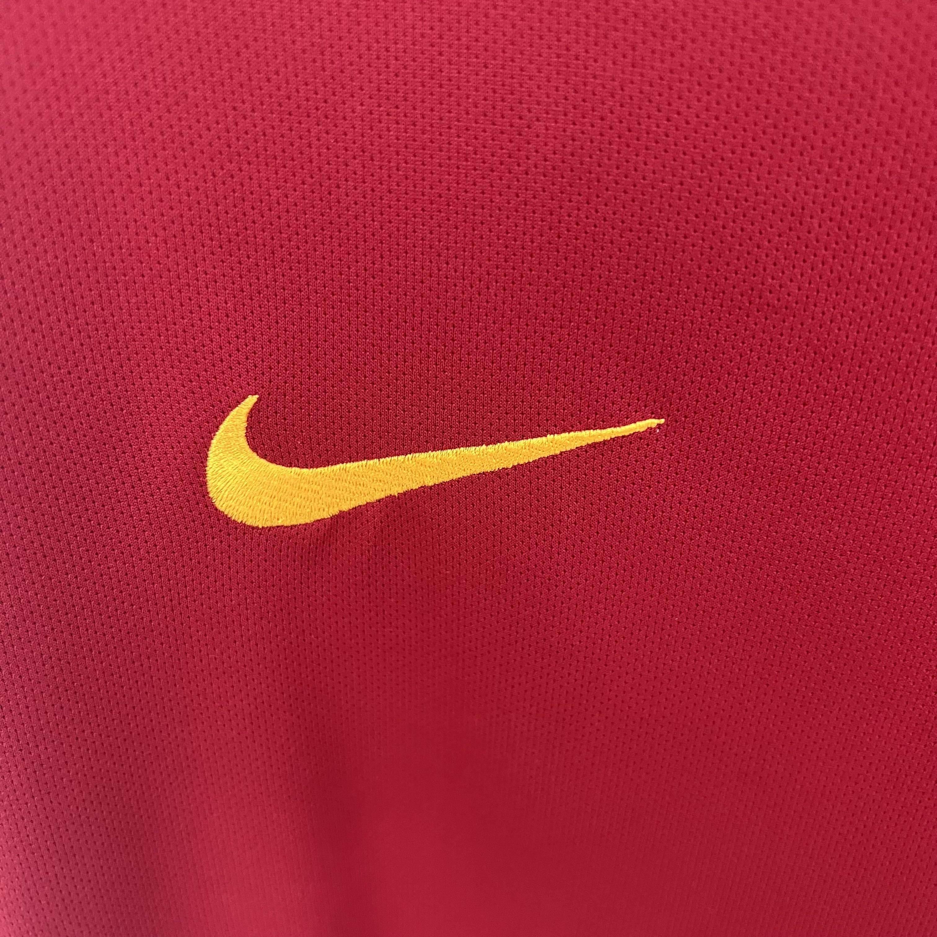 CAMISETA ROMA I 17/18 HOMBRE (RETRO) MANGA LARGA - ZonaCamisetas