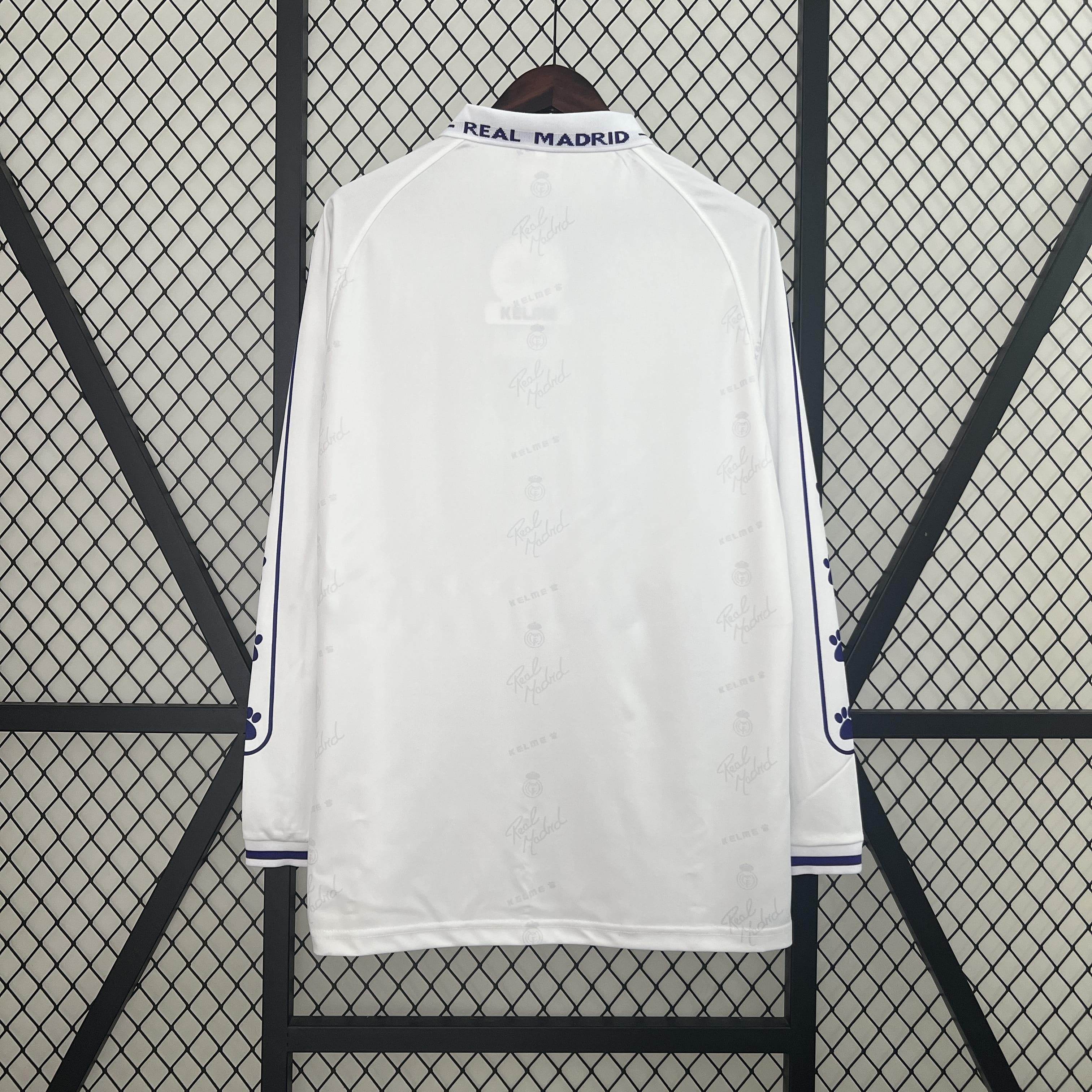 CAMISETA REAL MADRID l 94/96 MANGA LARGA HOMBRE (RETRO) - ZonaCamisetas