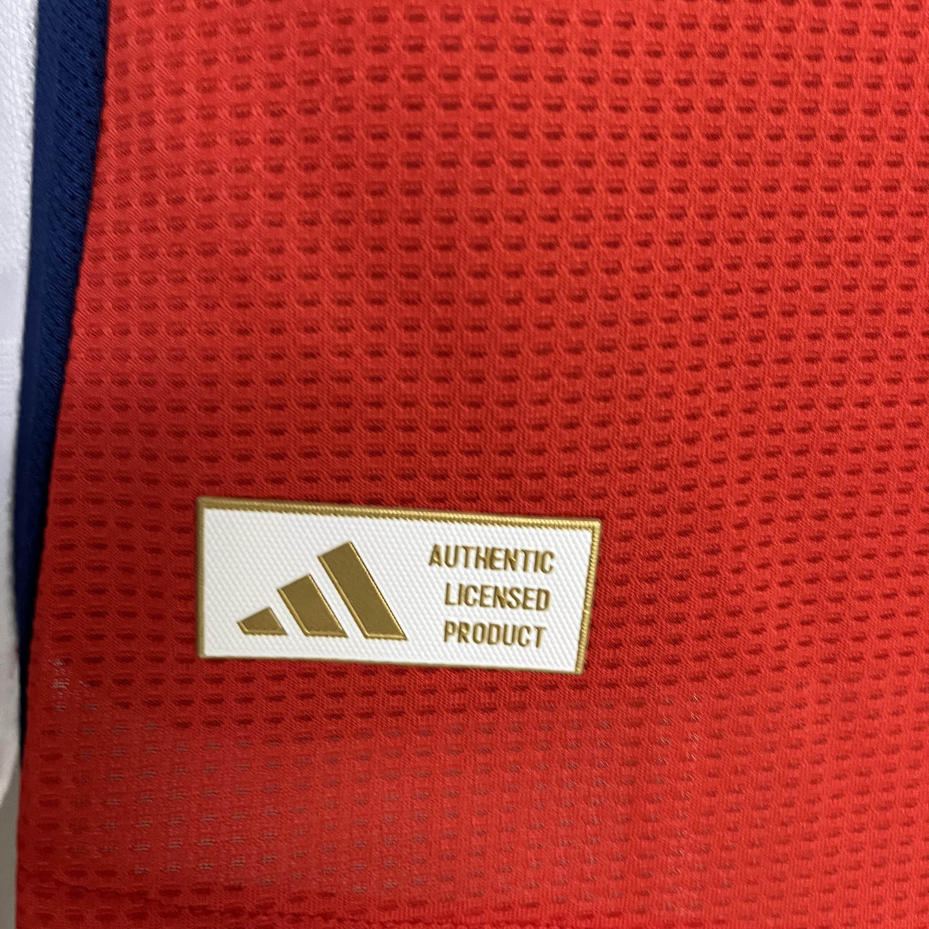 CAMISETA ARSENAL 24/25 MANGA LARGA HOMBRE (VERSIÓN JUGADOR) - ZonaCamisetas