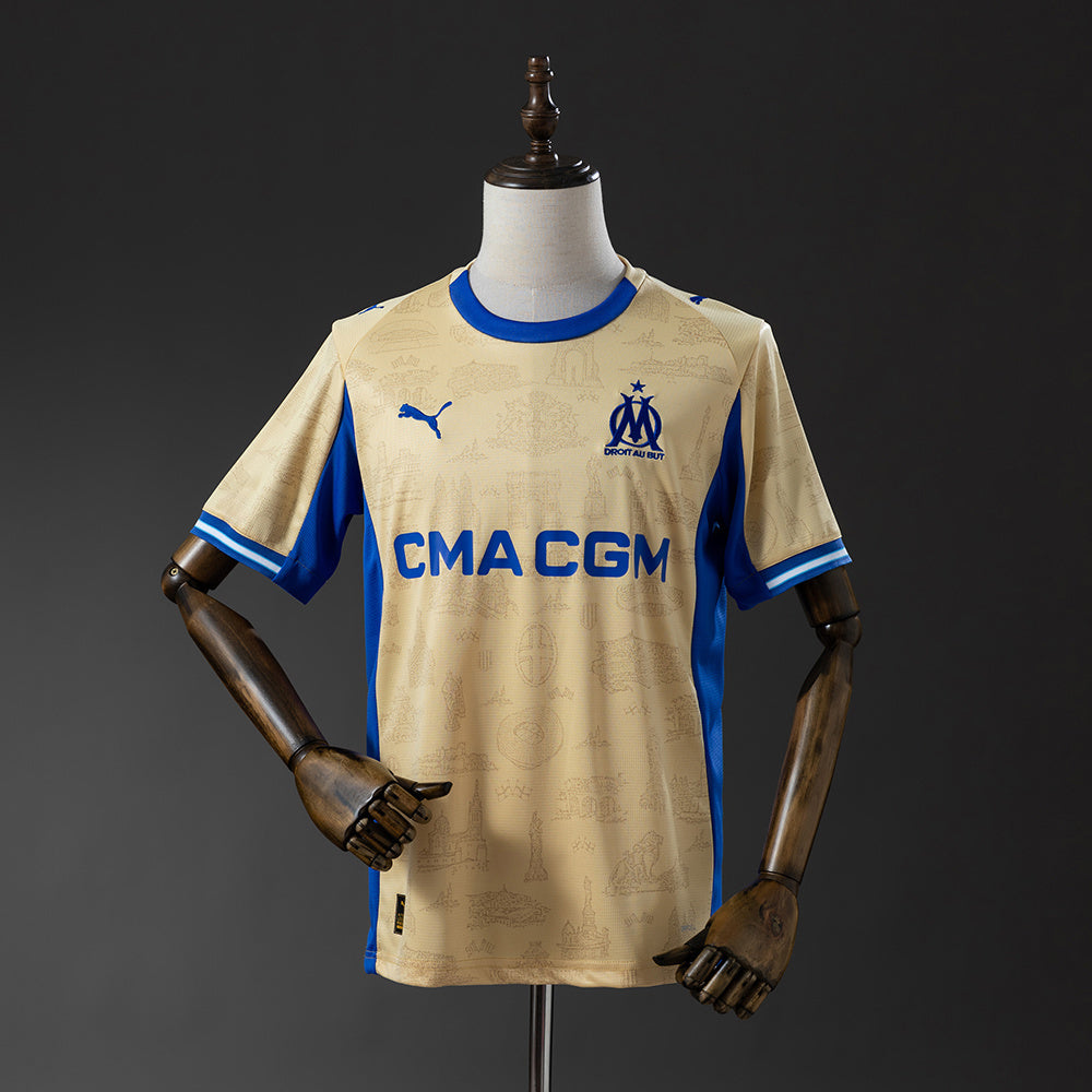 CAMISETA OLYMPIQUE DE MARSEILLE III 25/26 HOMBRE (VERSIÓN FAN)