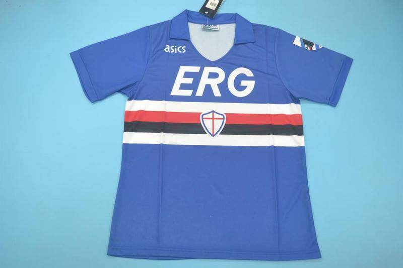 CAMISETA SAMPDORIA 90/91 HOMBRE (RETRO) - ZonaCamisetas