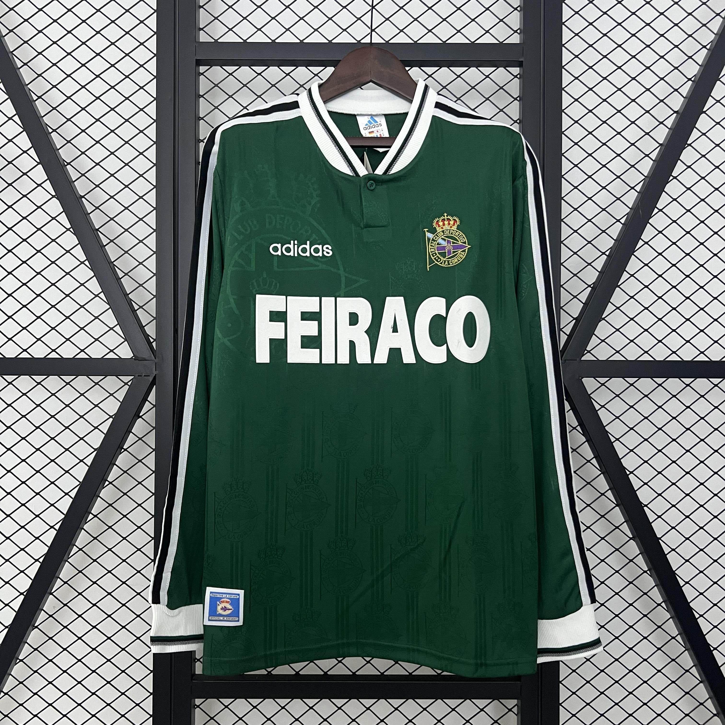 CAMISETA LA CORUÑA lI 99/00 HOMBRE (RETRO) MANGA LARGA - ZonaCamisetas