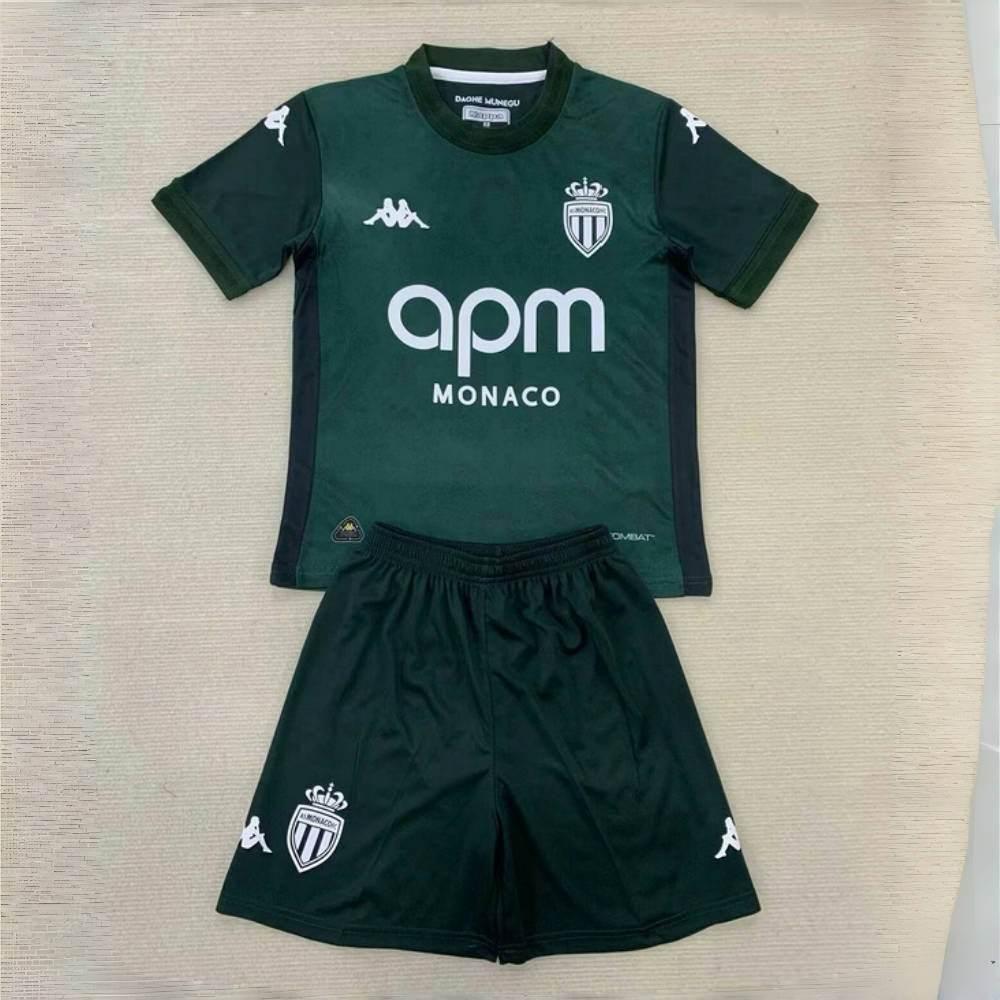 CAMISETA MONACO ll 24/25 CONJUNTO INFANTIL - ZonaCamisetas