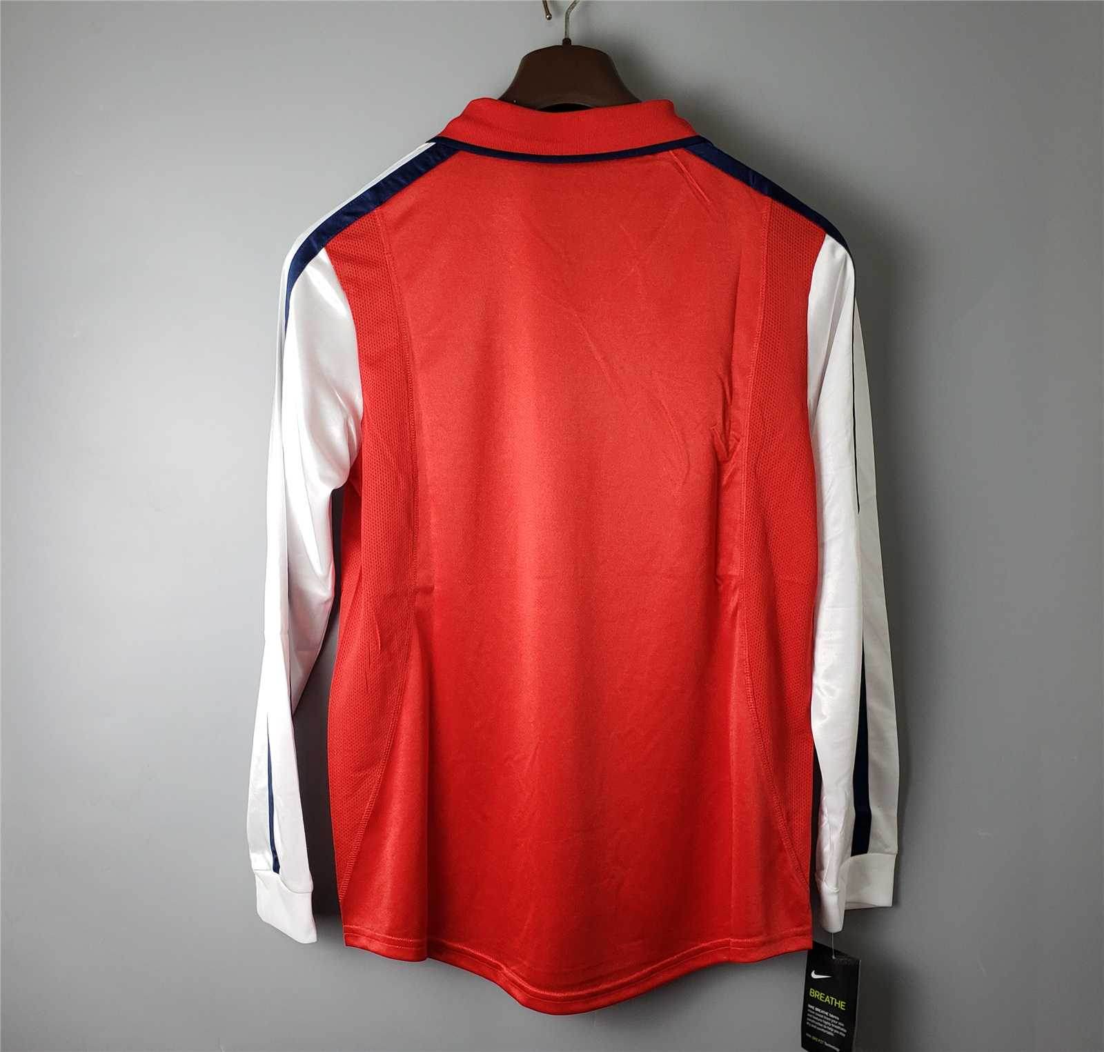 CAMISETA ARSENAL I 00/01 HOMBRE (RETRO) MANGA LARGA - ZonaCamisetas