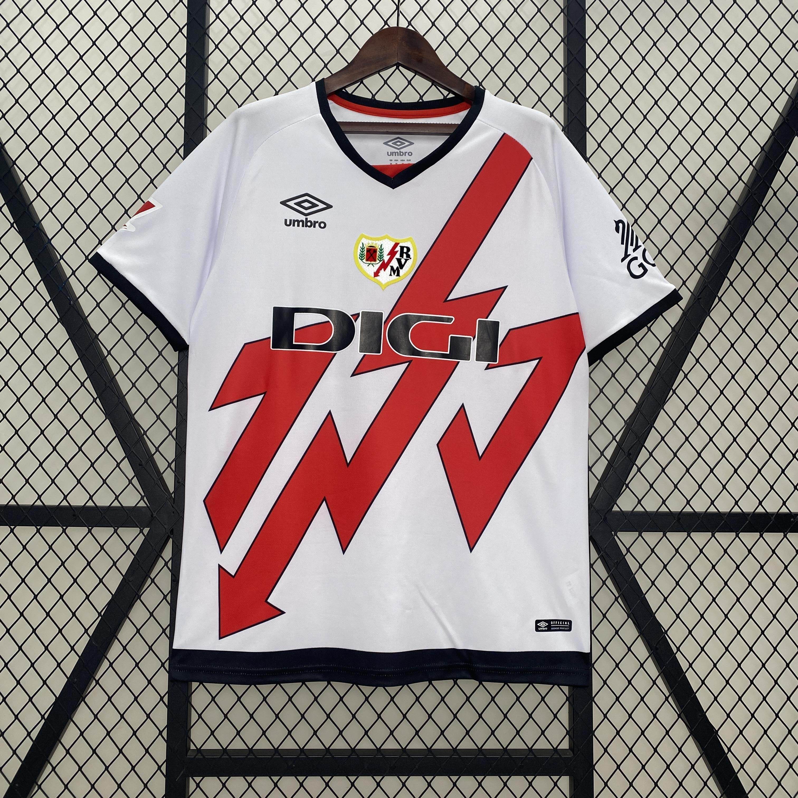 CAMISETA RAYO VALLECANO I 24/25 HOMBRE (VERSIÓN FAN) - ZonaCamisetas