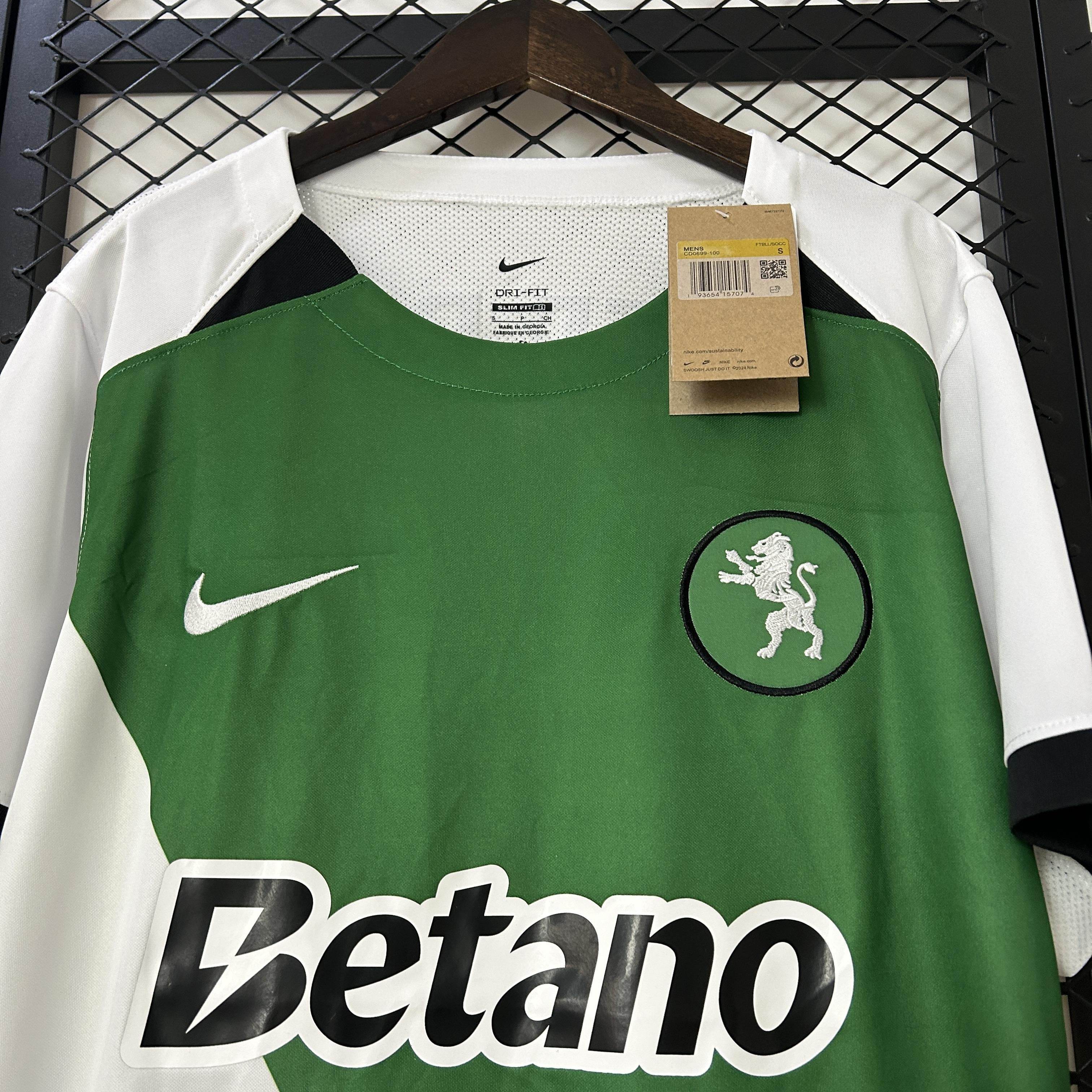 CAMISETA SPORTING LISBOA I 24/25 HOMBRE (VERSIÓN FAN) - ZonaCamisetas