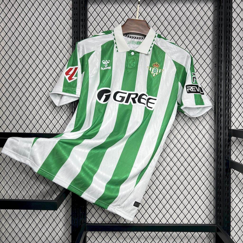 CAMISETA REAL BETIS I 24/25 HOMBRE (VERSIÓN FAN) - ZonaCamisetas