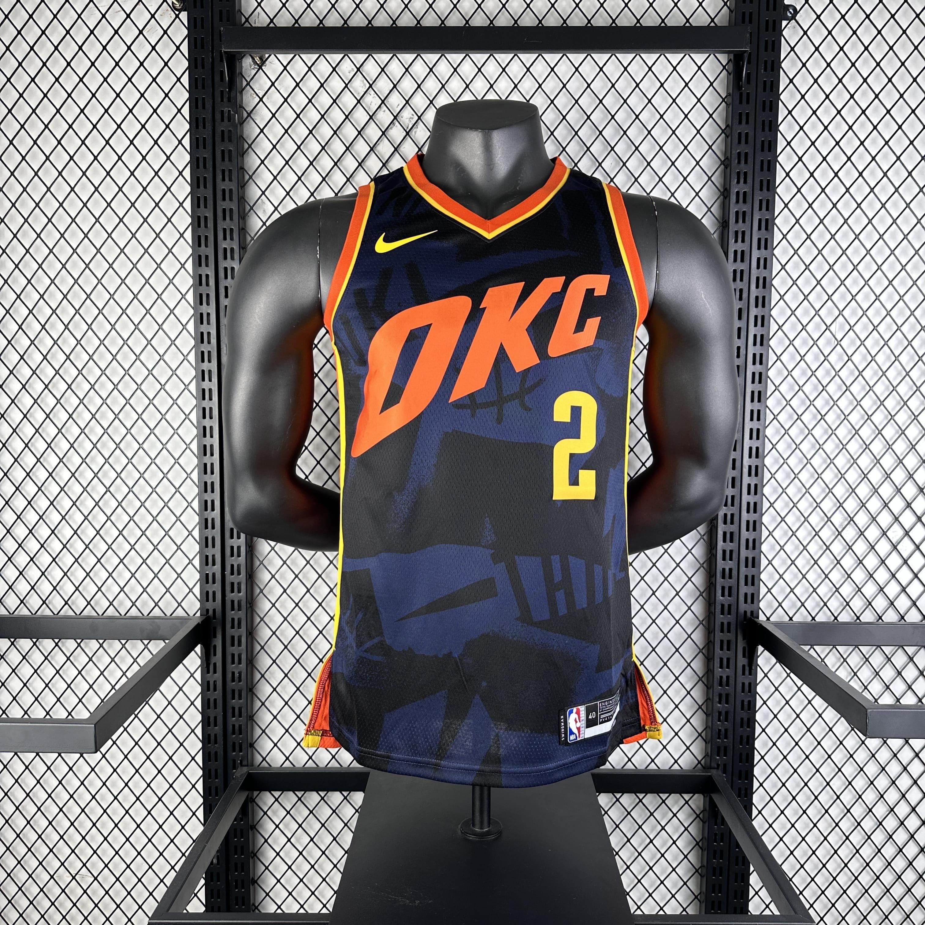 ZonaCamisetas OKLAHOMA SEASON 24 HOMBRE EDICIÓN G.ALEXANDER (NBA) La Pelota Mundo OKLAHOMA