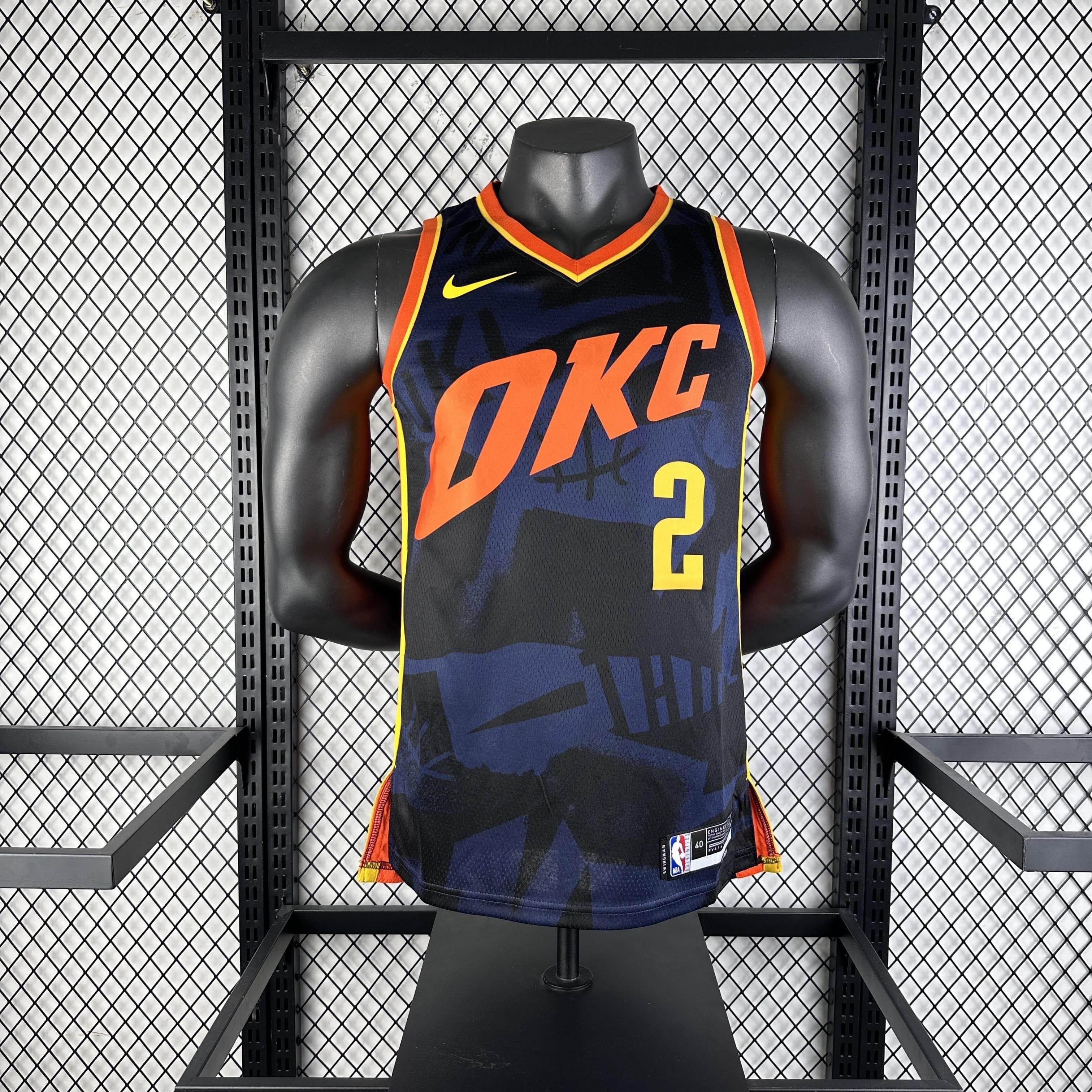 CAMISETA OKLAHOMA SEASON 24 HOMBRE EDICIÓN G.ALEXANDER (NBA) - ZonaCamisetas