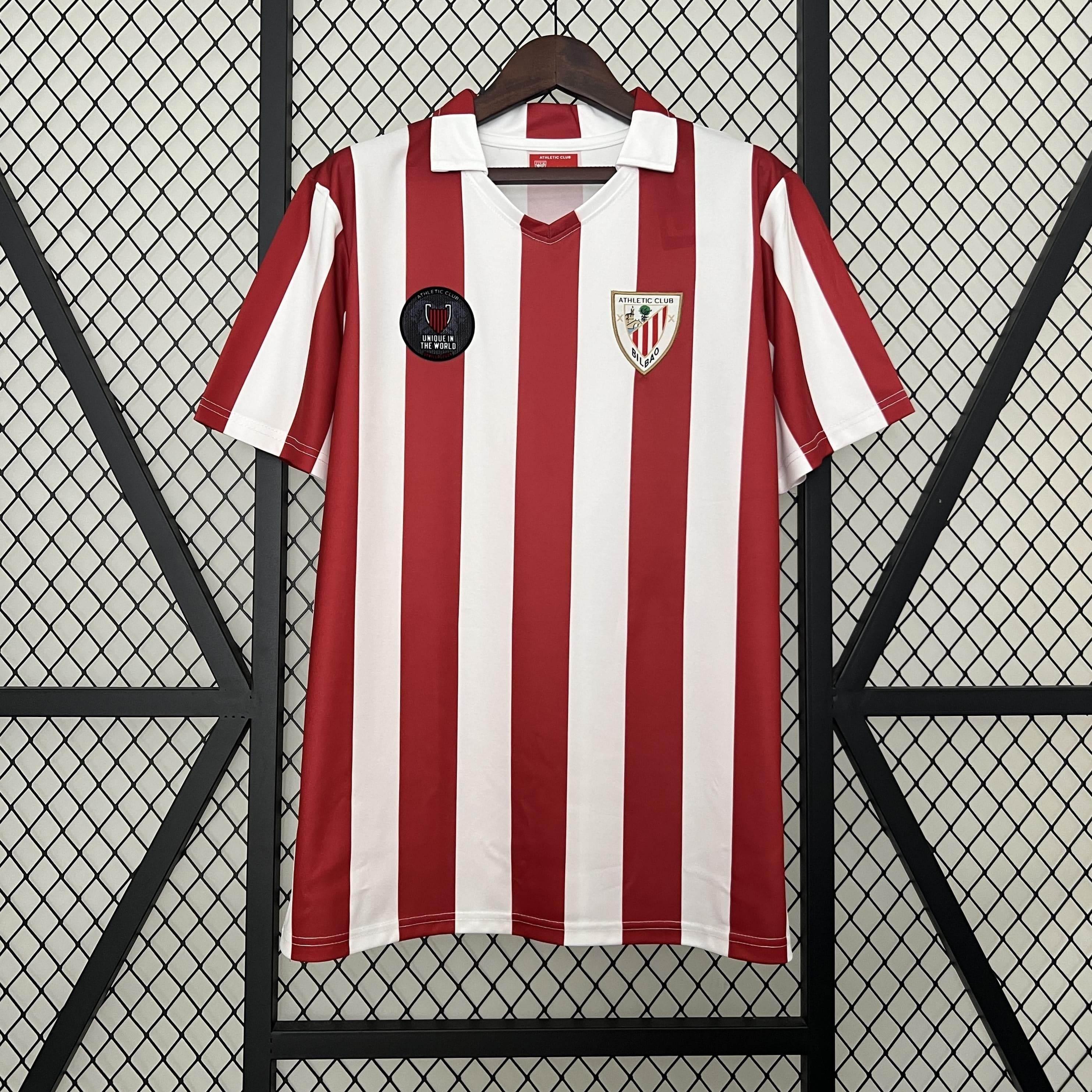 CAMISETA ATHLETIC BILBAO I 1984 HOMBRE (RETRO) - ZonaCamisetas