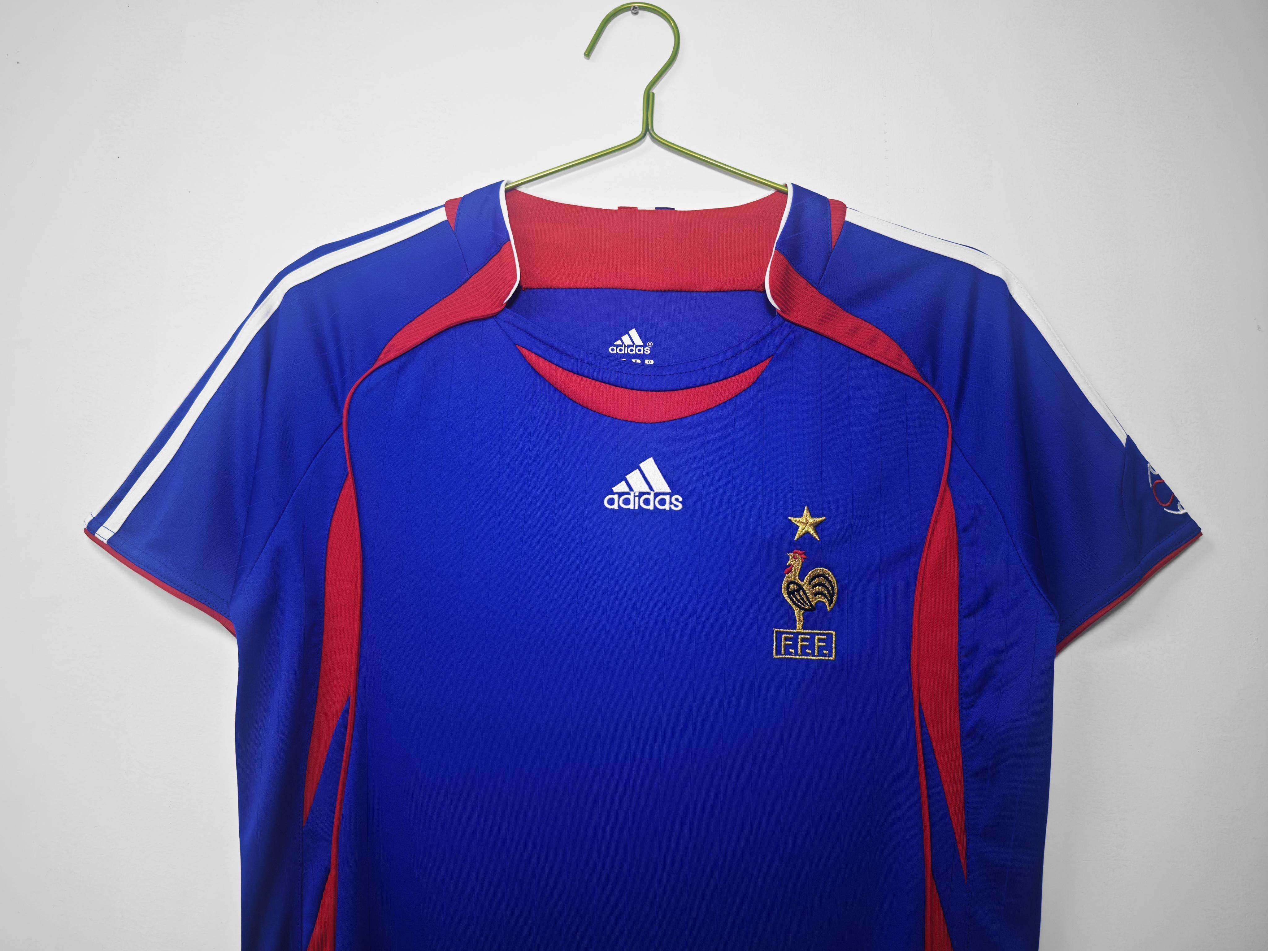 CAMISETA FRANCIA I 2006 HOMBRE (RETRO) - ZonaCamisetas