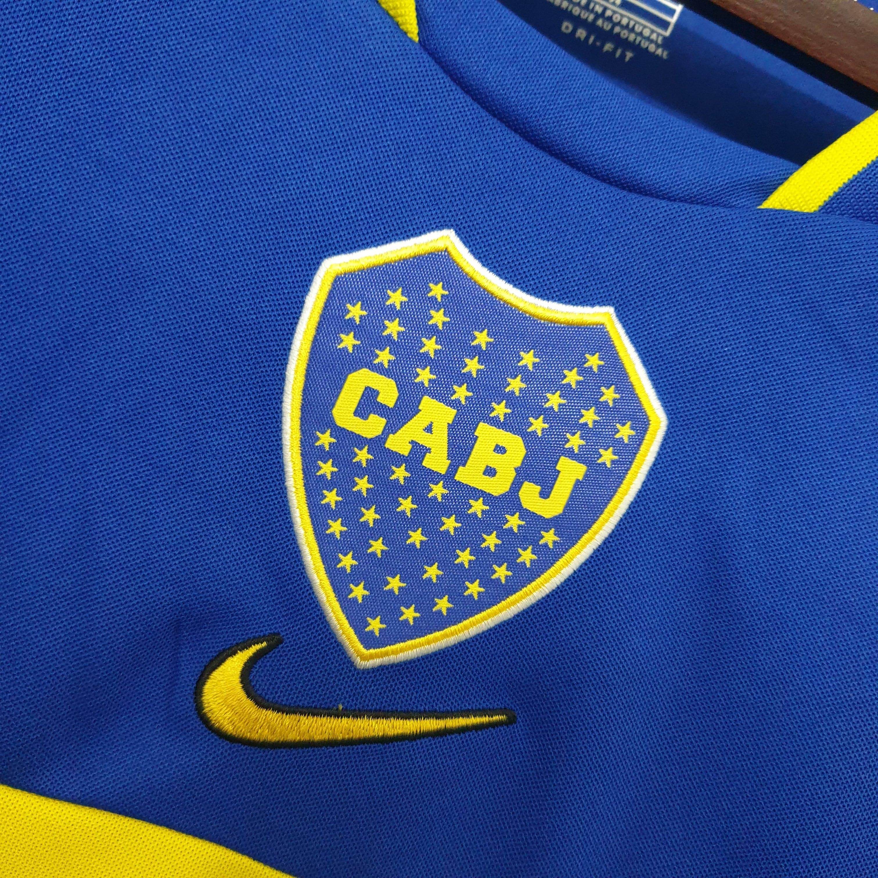 CAMISETA BOCA JUNIORS 2001 HOMBRE (RETRO) - ZonaCamisetas