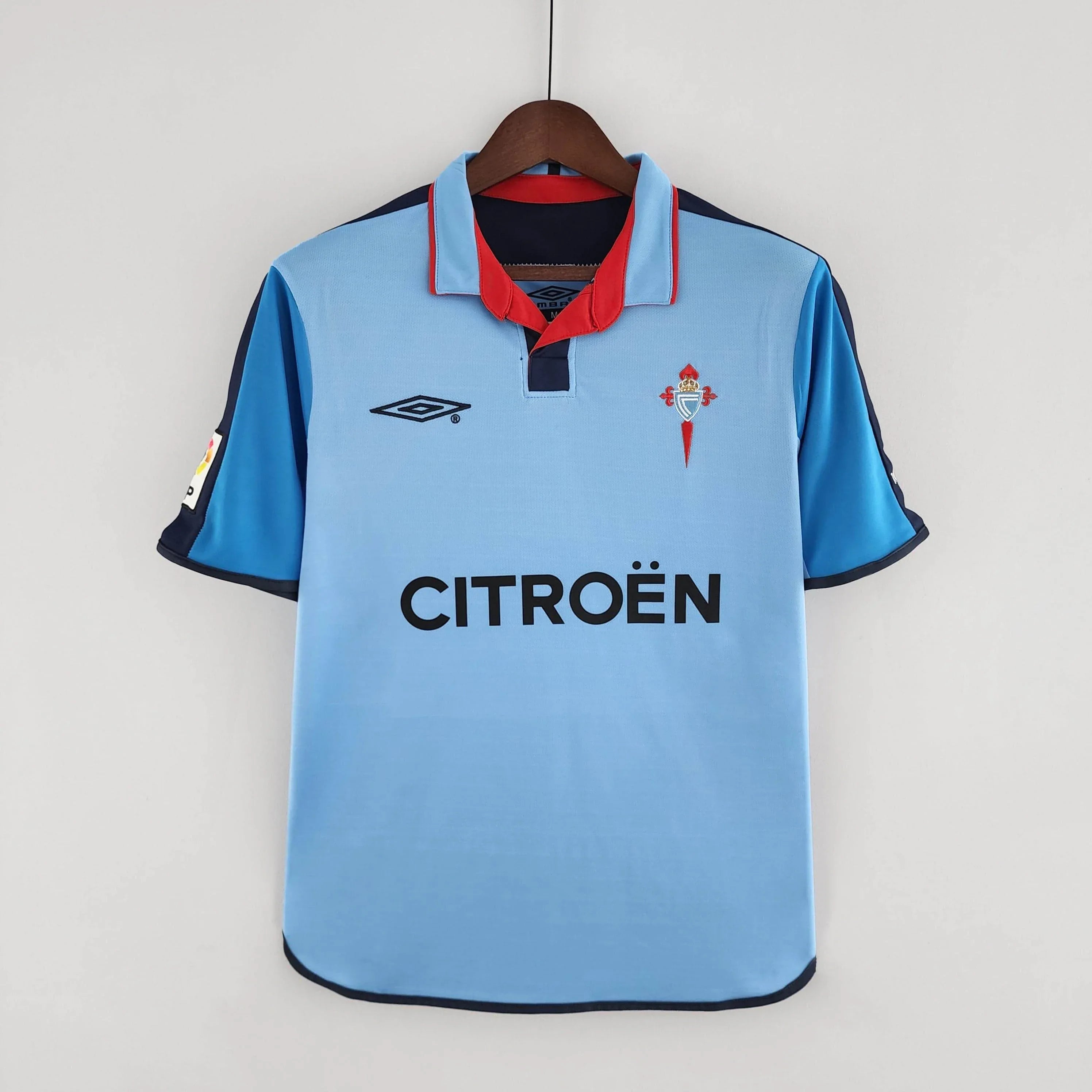 CAMISETA CELTA DE VIGO I 02/04 HOMBRE (RETRO) - ZonaCamisetas