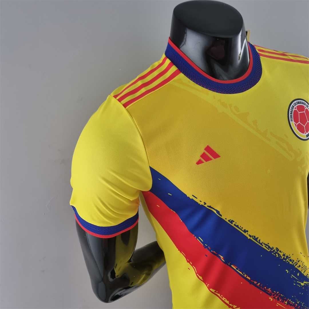 ZonaCamisetas COLOMBIA I 2022 EDICIÓN ESPECIAL HOMBRE (VERSIÓN JUGADOR) La Pelota Mundo COLOMBIA