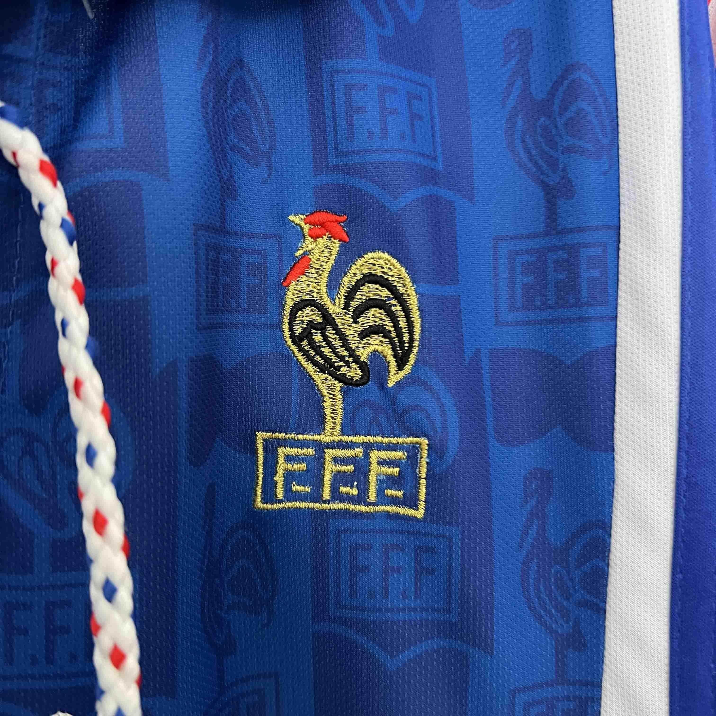 CAMISETA FRANCIA I 96/97 HOMBRE (RETRO) - ZonaCamisetas