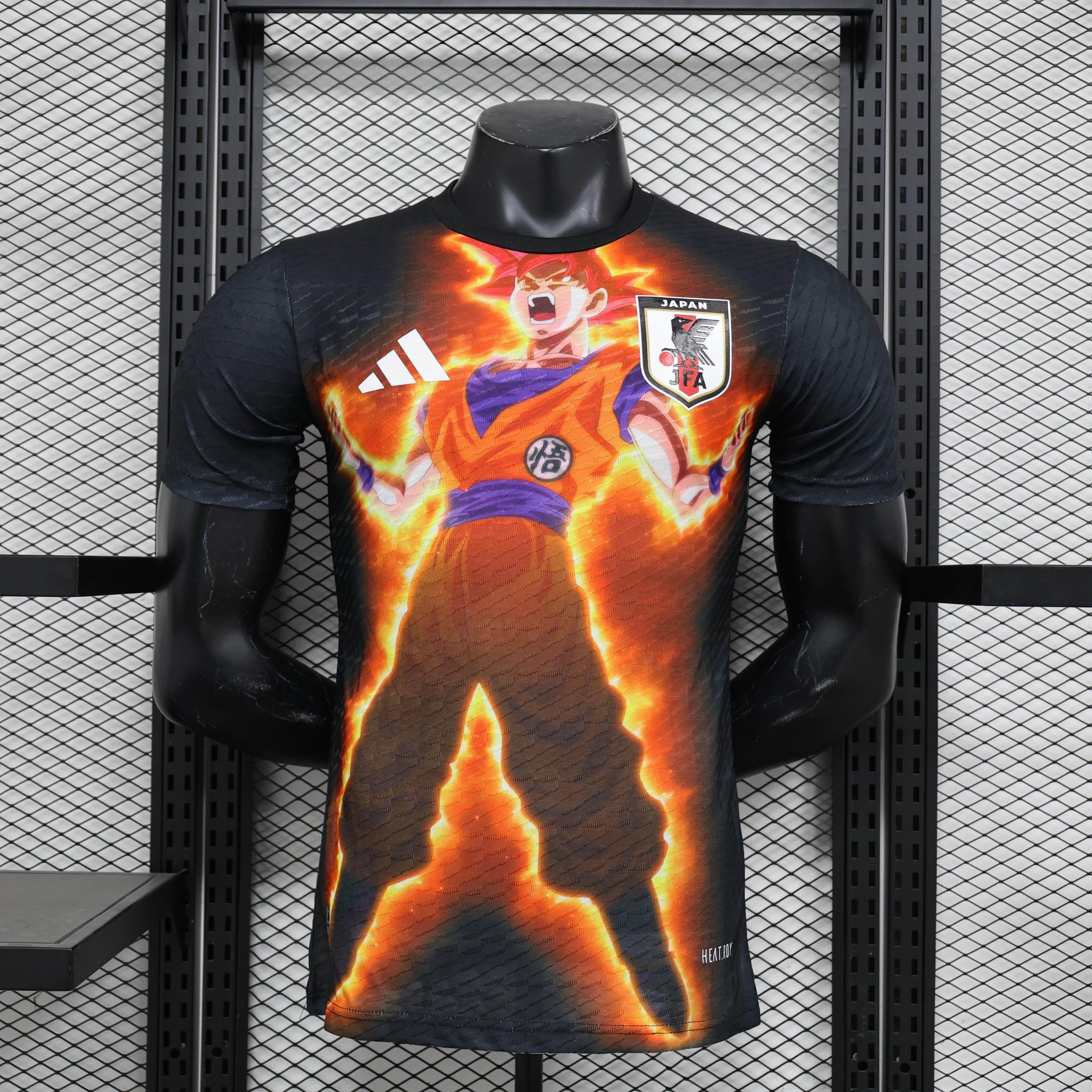 CAMISETA JAPÓN ESPECIAL GOKU I 24/25 HOMBRE (VERSIÓN JUGADOR) - ZonaCamisetas