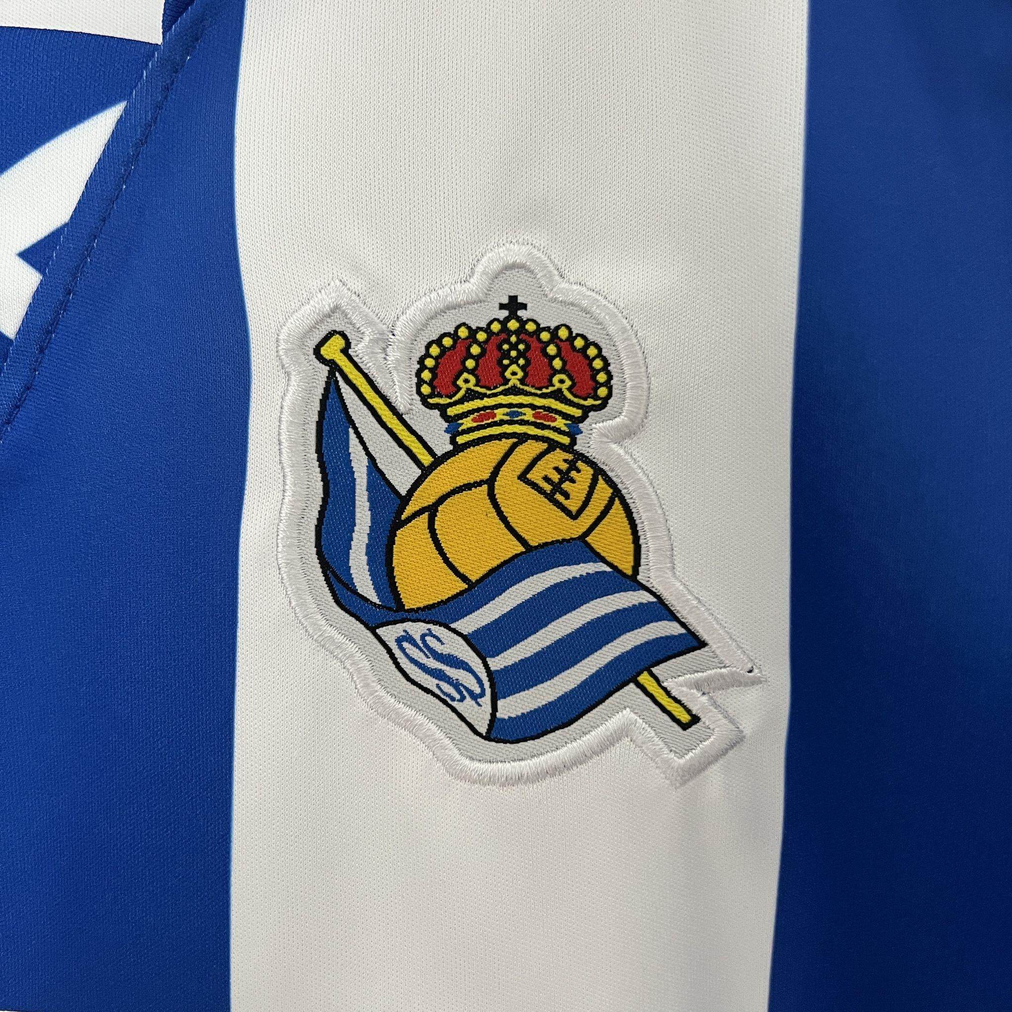 CAMISETA REAL SOCIEDAD I 24/25 CONJUNTO INFANTIL - ZonaCamisetas
