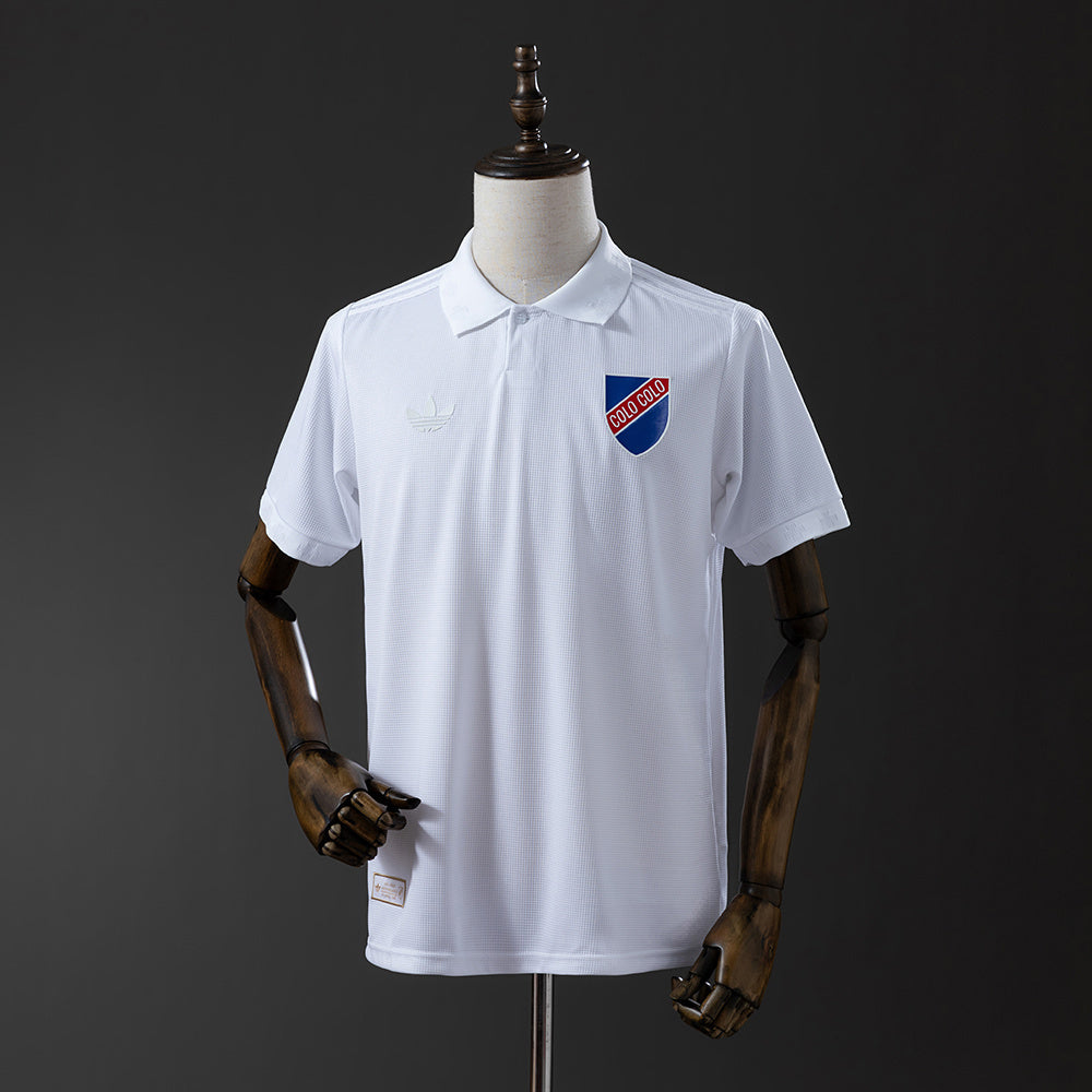 CAMISETA COLO COLO l 100th HOMBRE (VERSIÓN FAN)