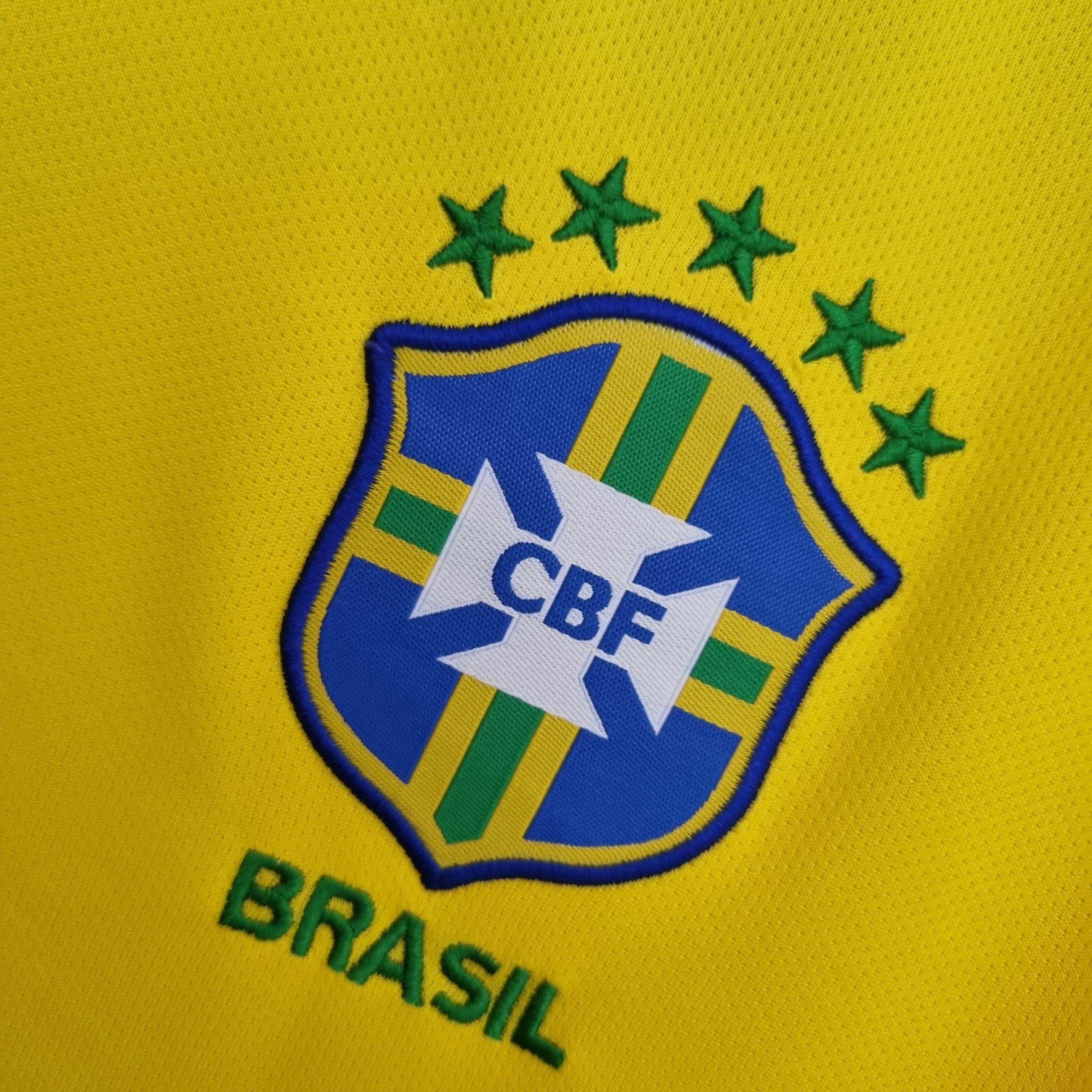 CAMISETA BRASIL I 2018 HOMBRE (RETRO) - ZonaCamisetas