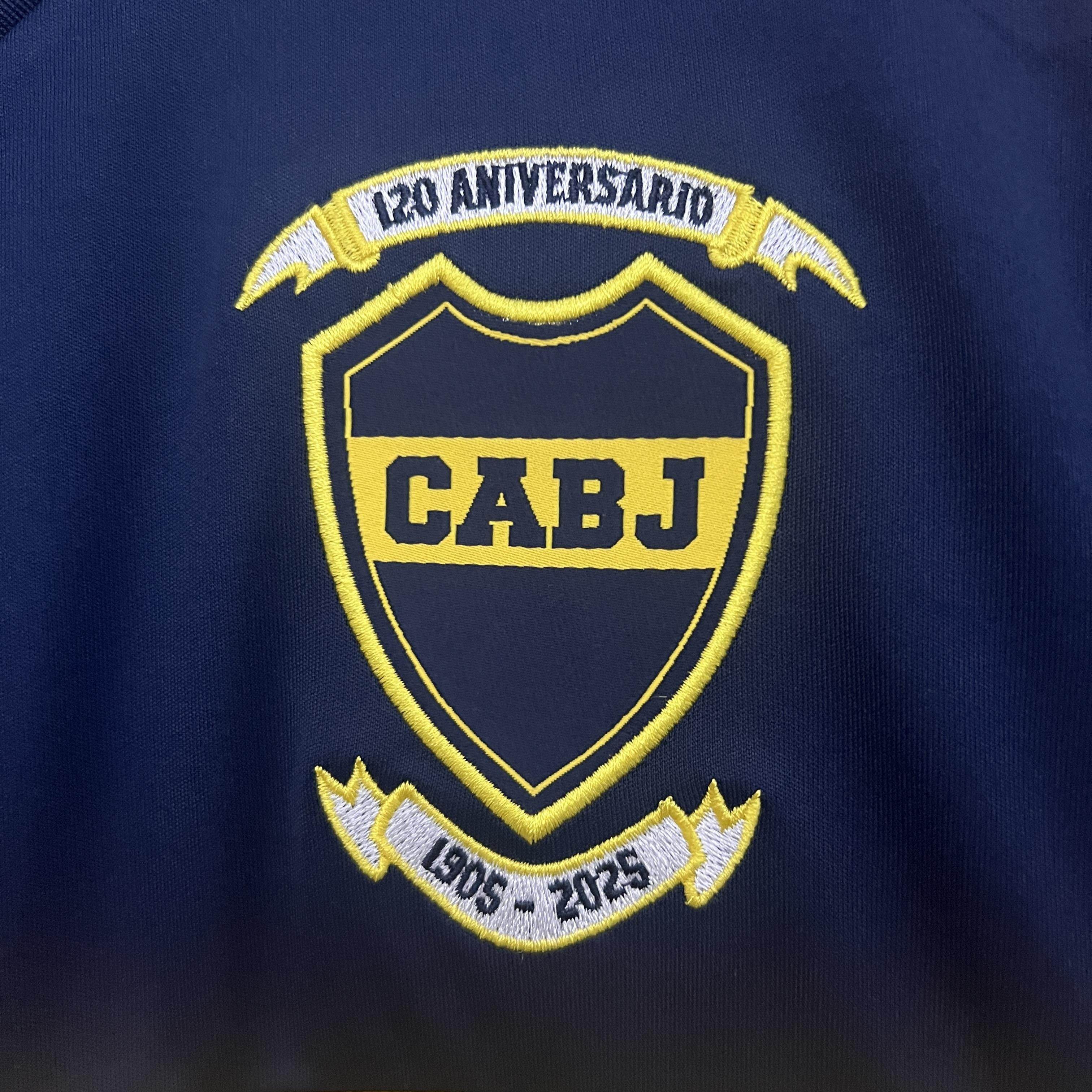 CAMISETA BOCA JUNIORS 125th HOMBRE (VERSIÓN FAN) - ZonaCamisetas