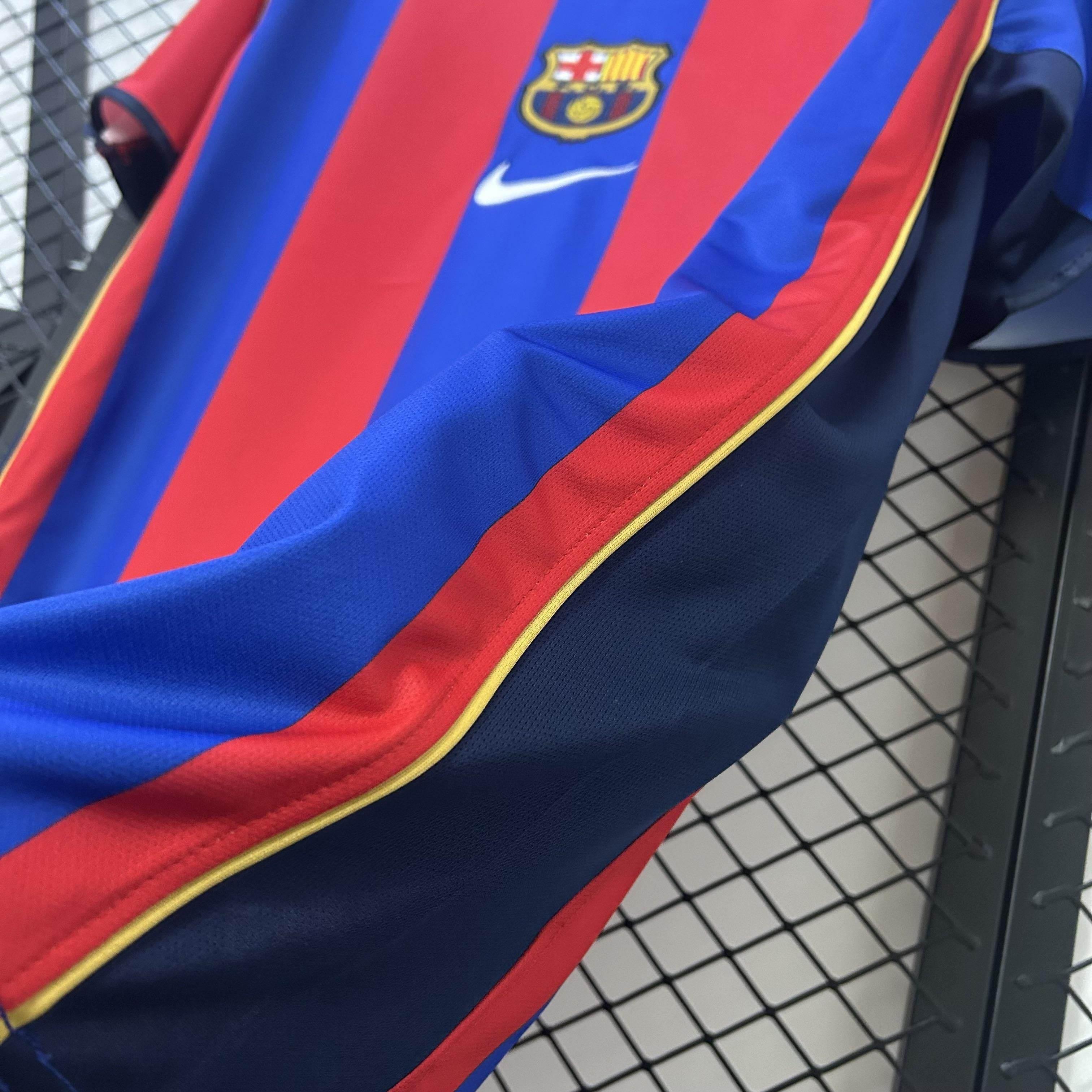 CAMISETA BARCELONA I 01/02 HOMBRE (RETRO) - ZonaCamisetas