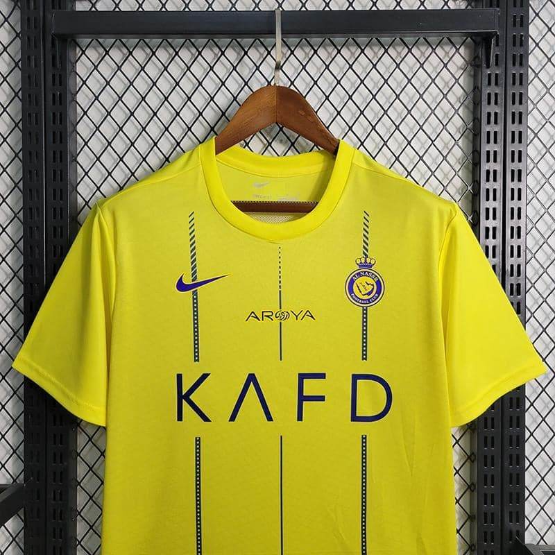 CAMISETA AL NASSR I 23/24 HOMBRE (VERSIÓN FAN) - ZonaCamisetas